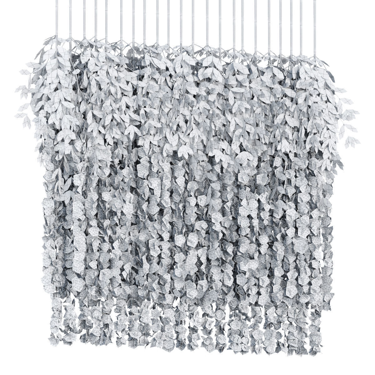 Artificial Hanging Flowers vol 59 3D model_4