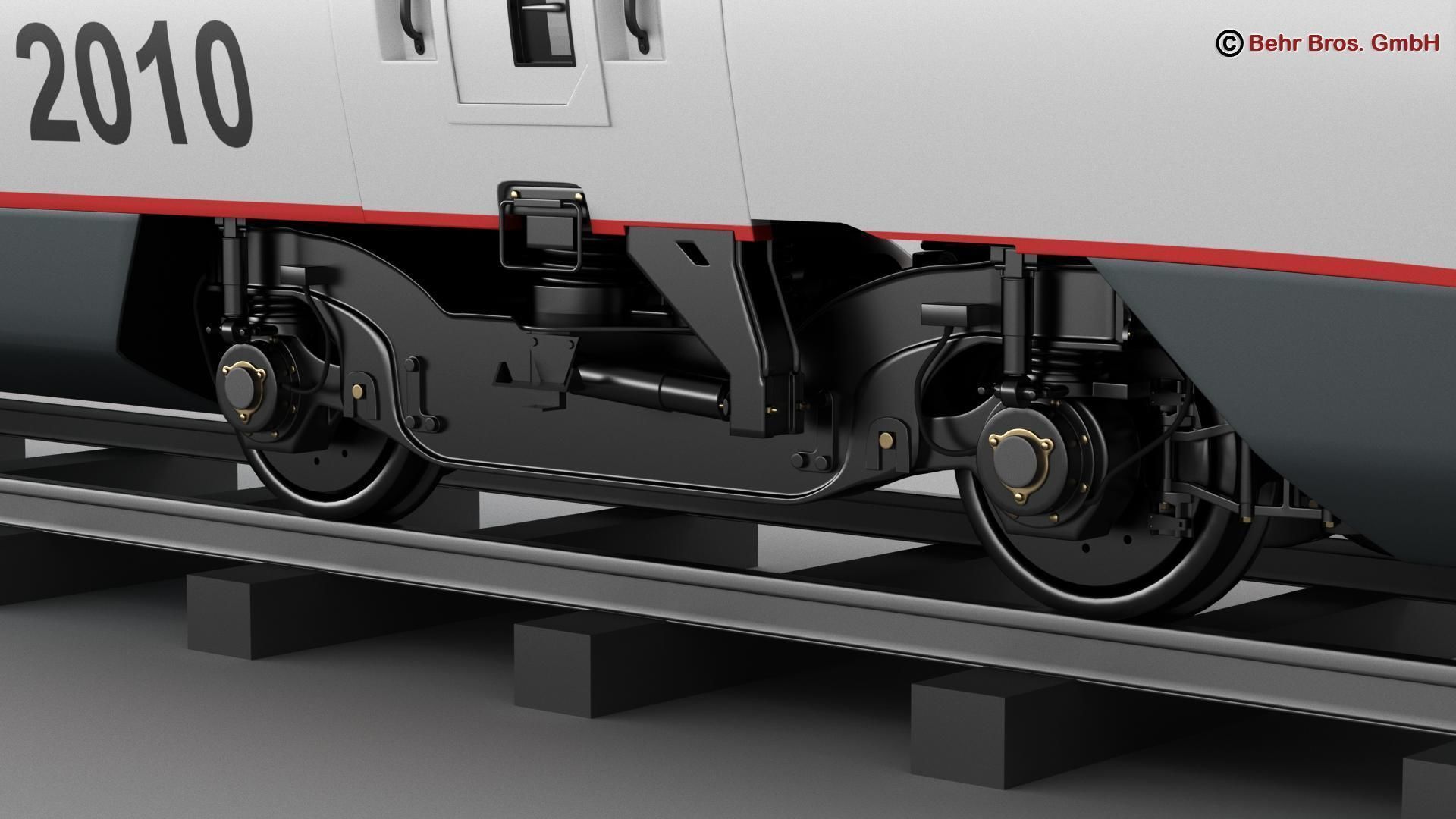 Acela Express 3D model_2