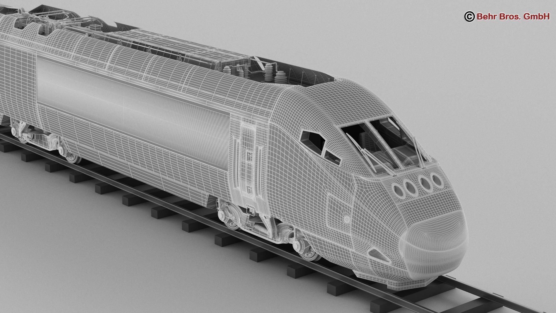 Acela Express 3D model_17