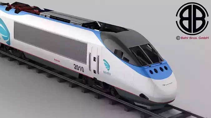 Acela Express 3D model