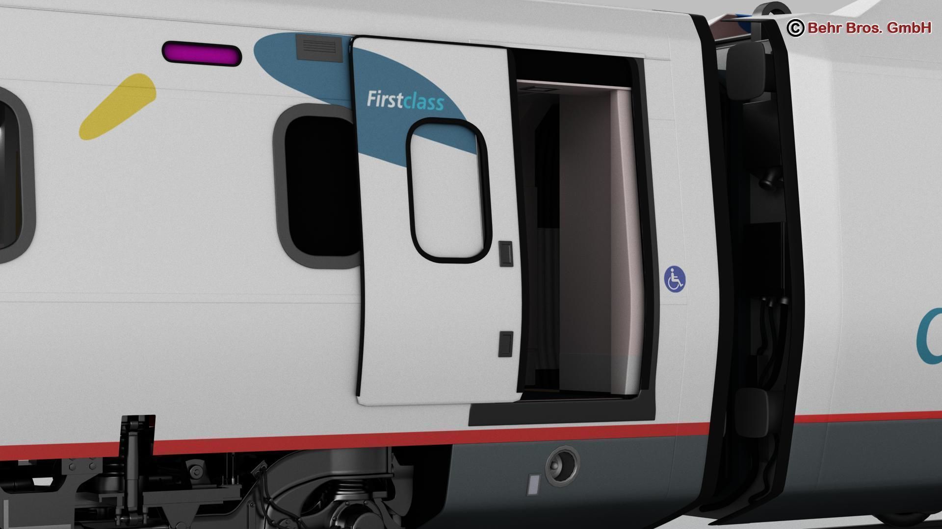 Acela Express 3D model_10