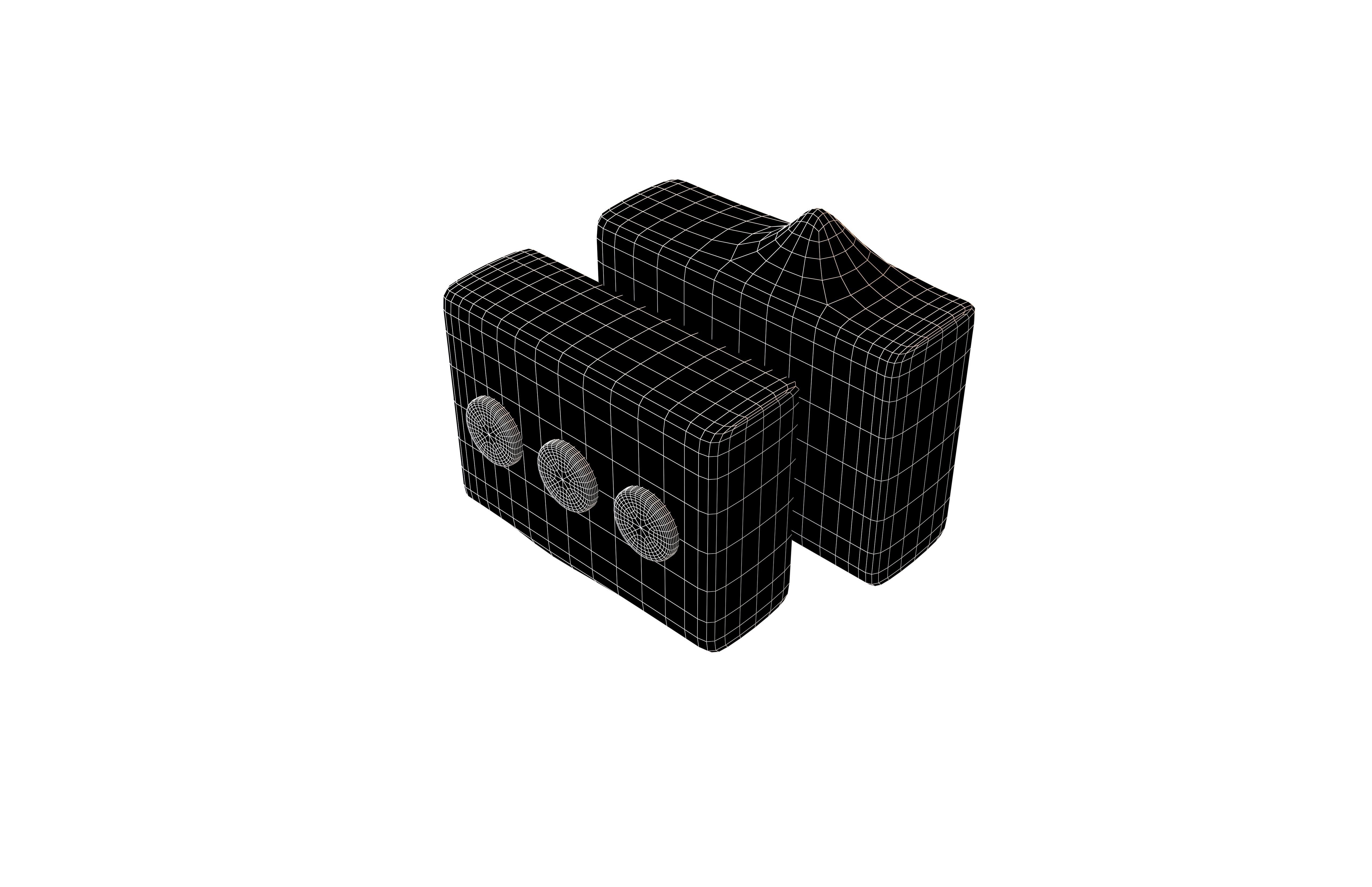 Chat Icon v2 002 Low-poly 3D model_6