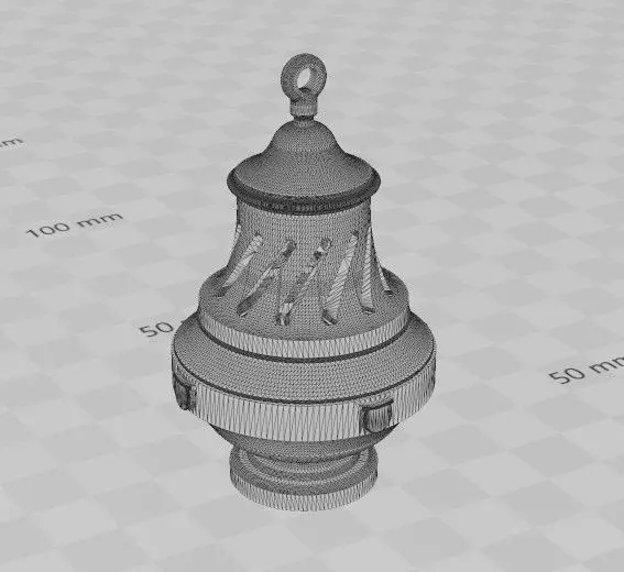 Version simplificada del Botafumeiro de Santiago de Compostela 3D print model