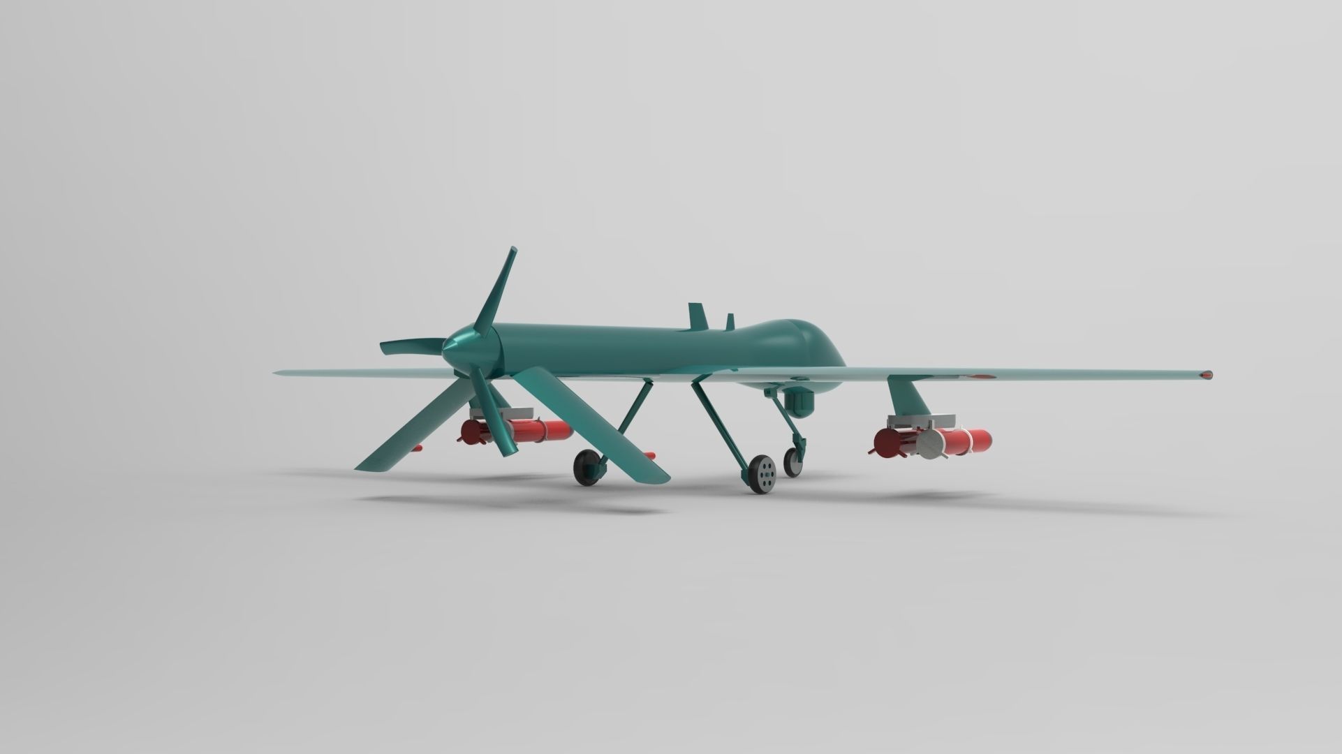 Drone - UAV 3D model_5