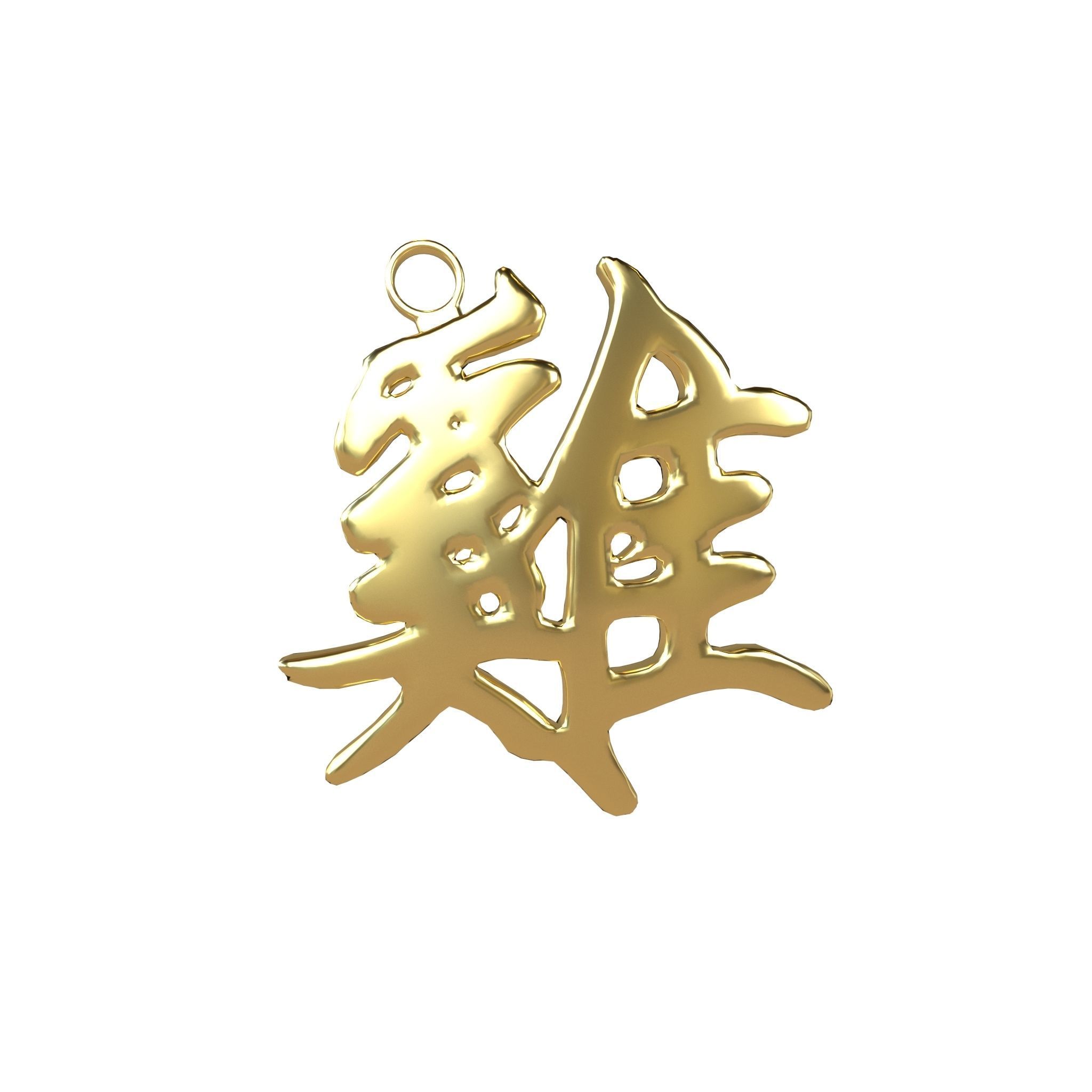 Chinese Zodiac Decoration Pack 001 Low-poly 3D model_1
