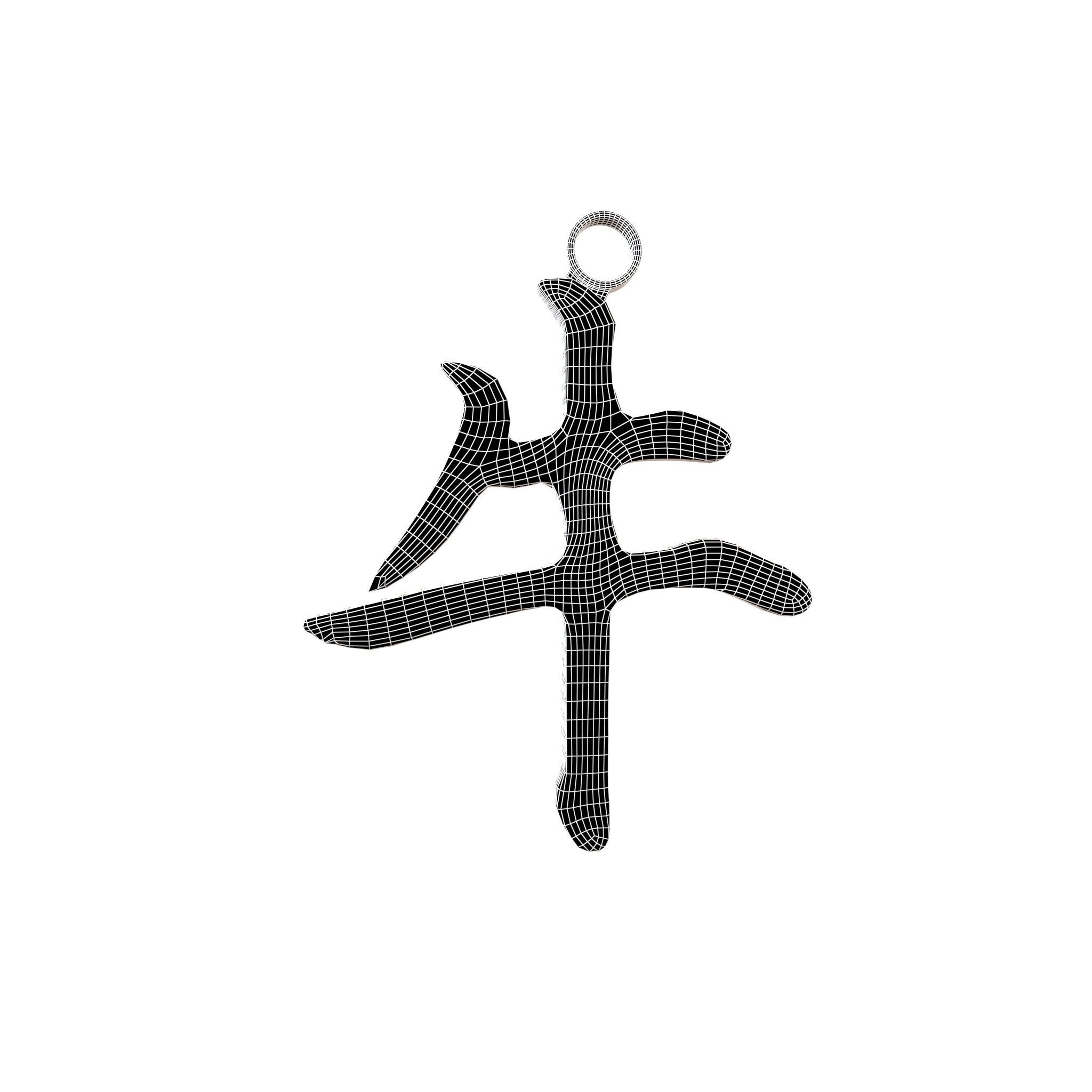 Chinese Zodiac Decoration Pack 001 Low-poly 3D model_13