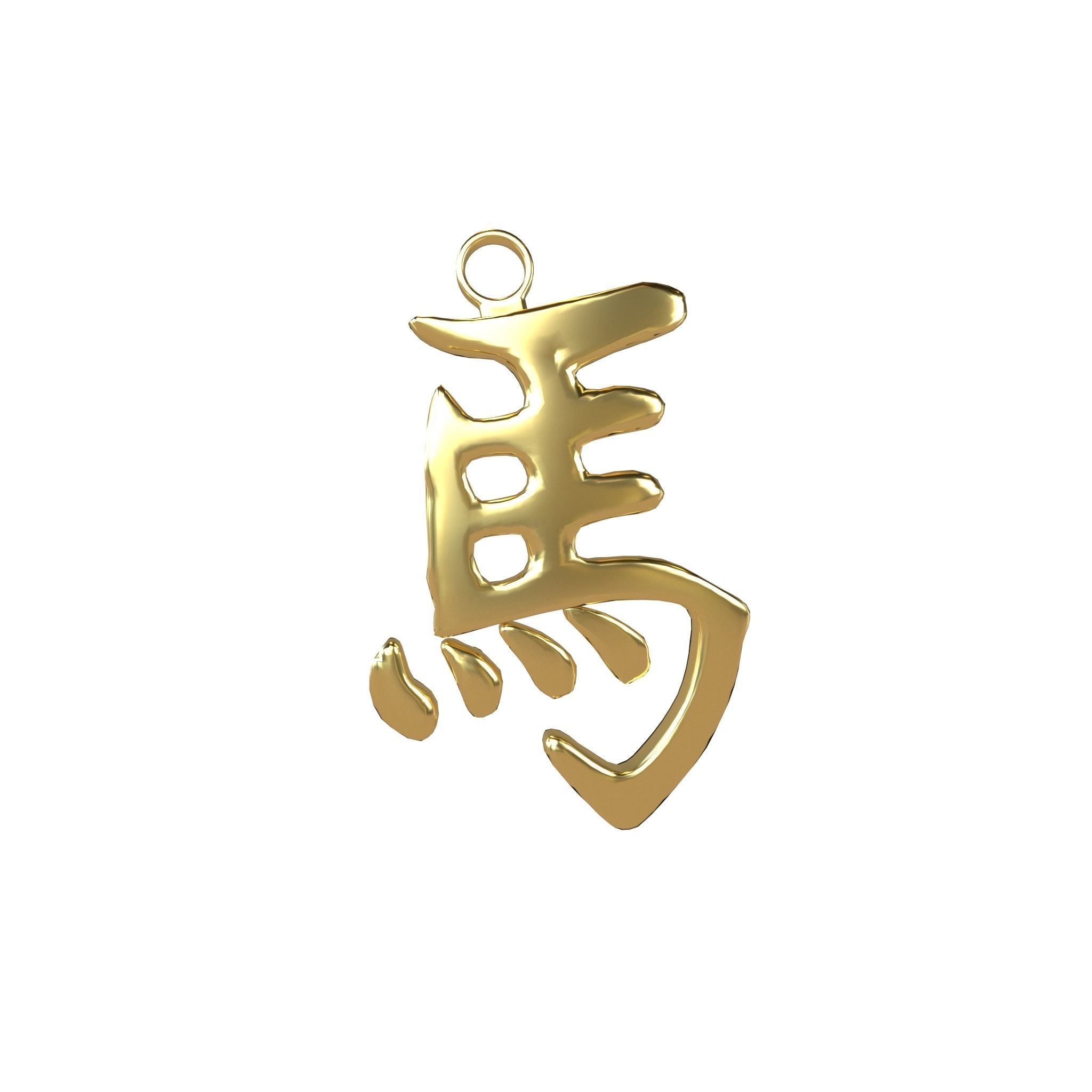 Chinese Zodiac Decoration Pack 001 Low-poly 3D model_33