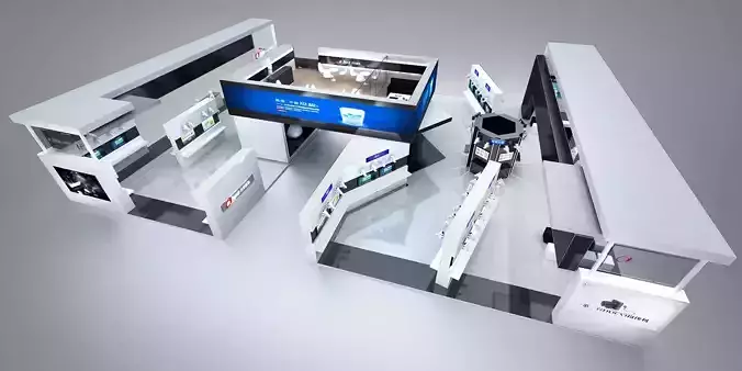 electric Surveillance booth exhibition