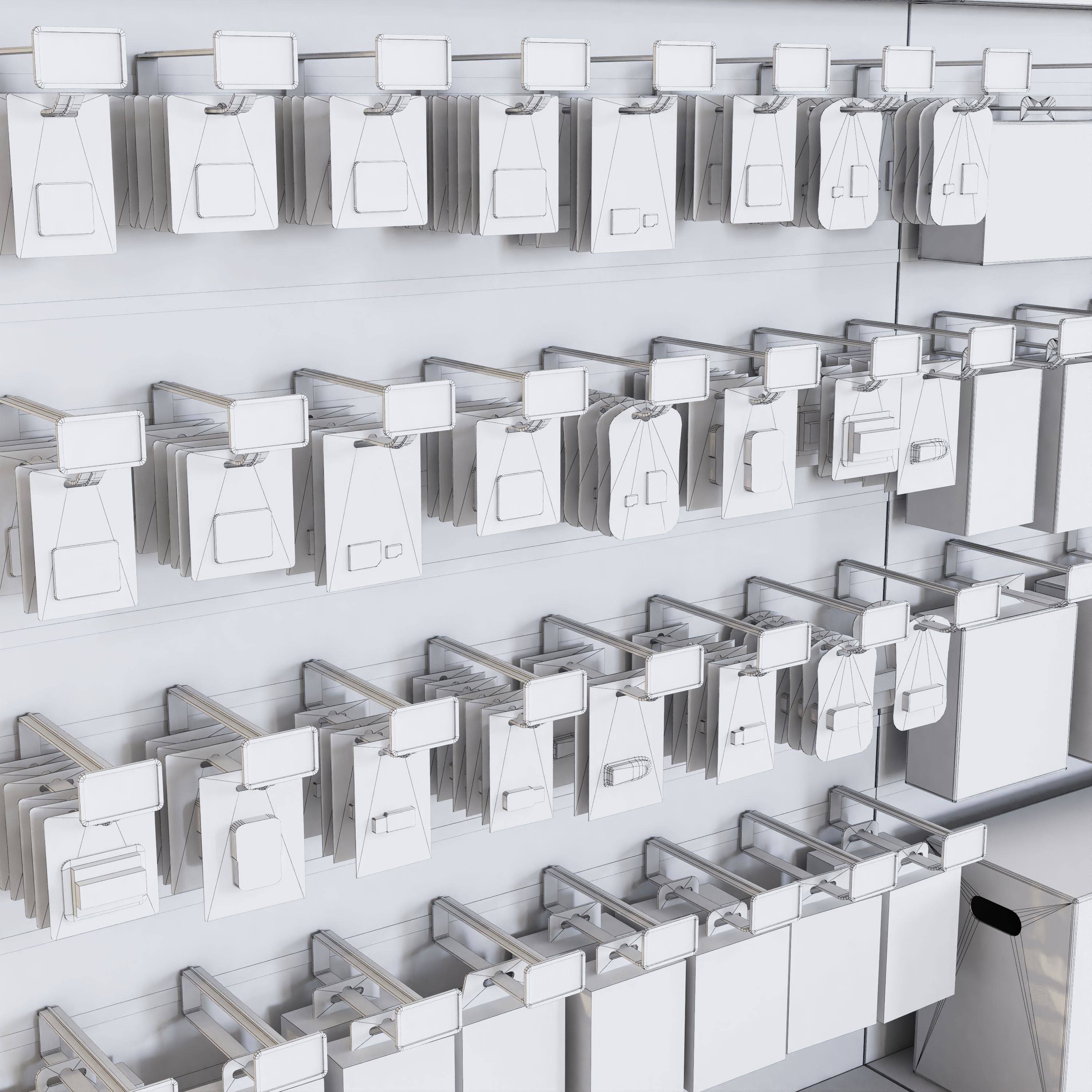 Electronic and Mobile Accessories Store 3D model_10