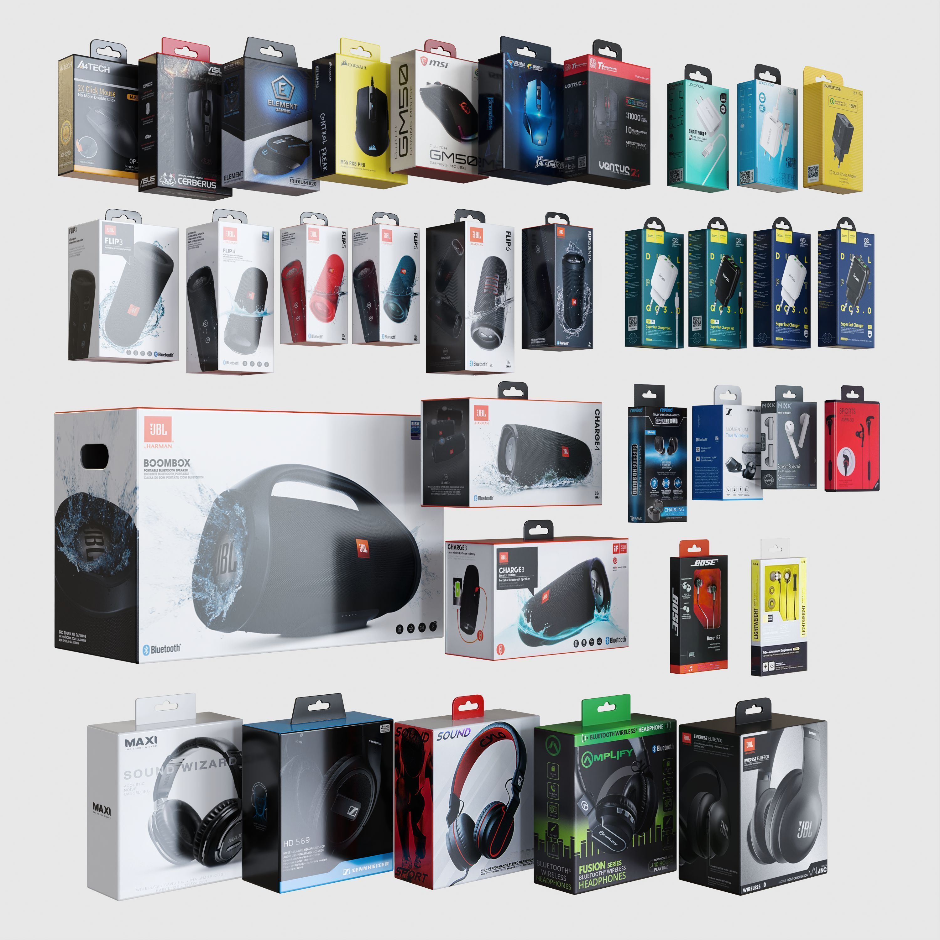 Electronic and Mobile Accessories Store 3D model_6