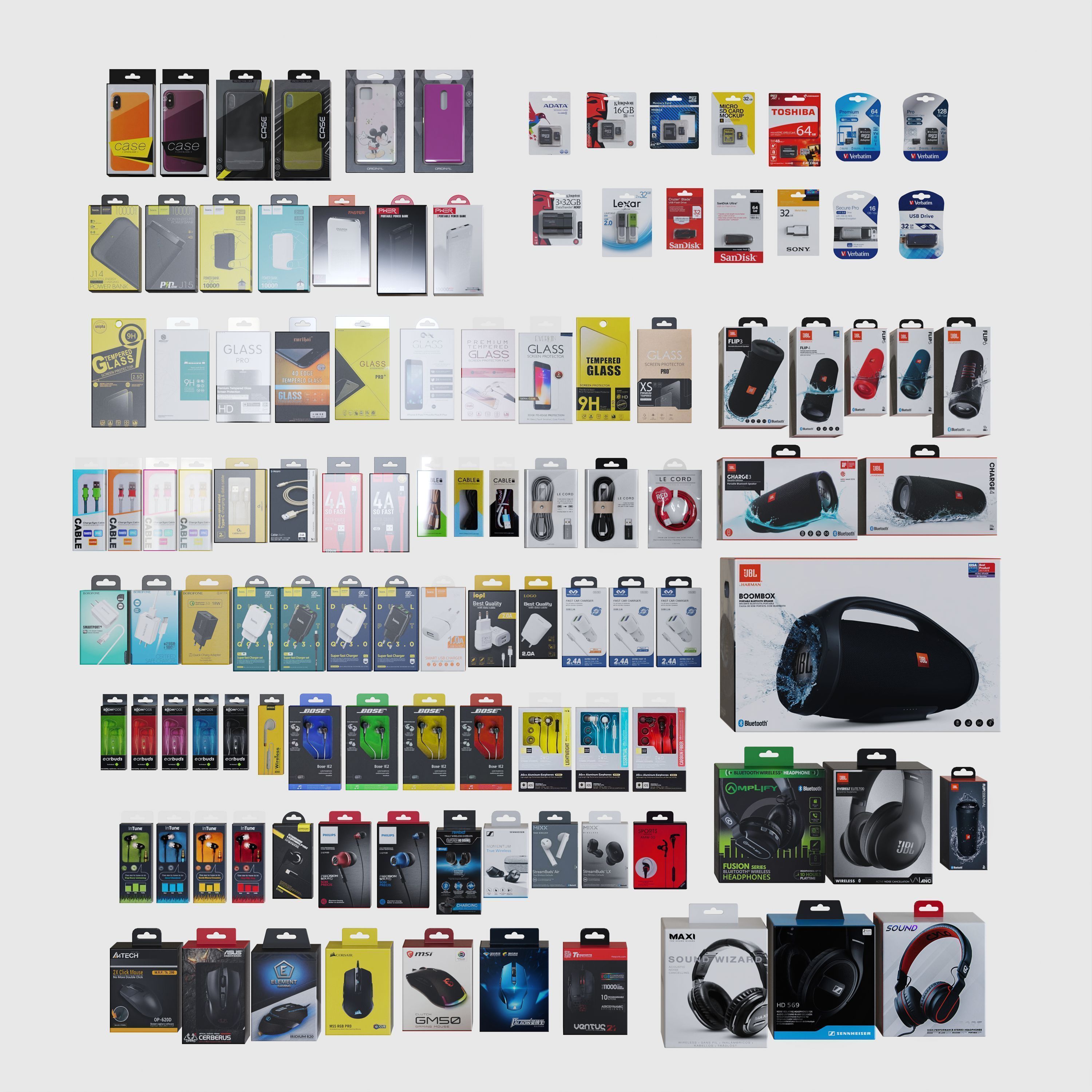 Electronic and Mobile Accessories Store 3D model_5