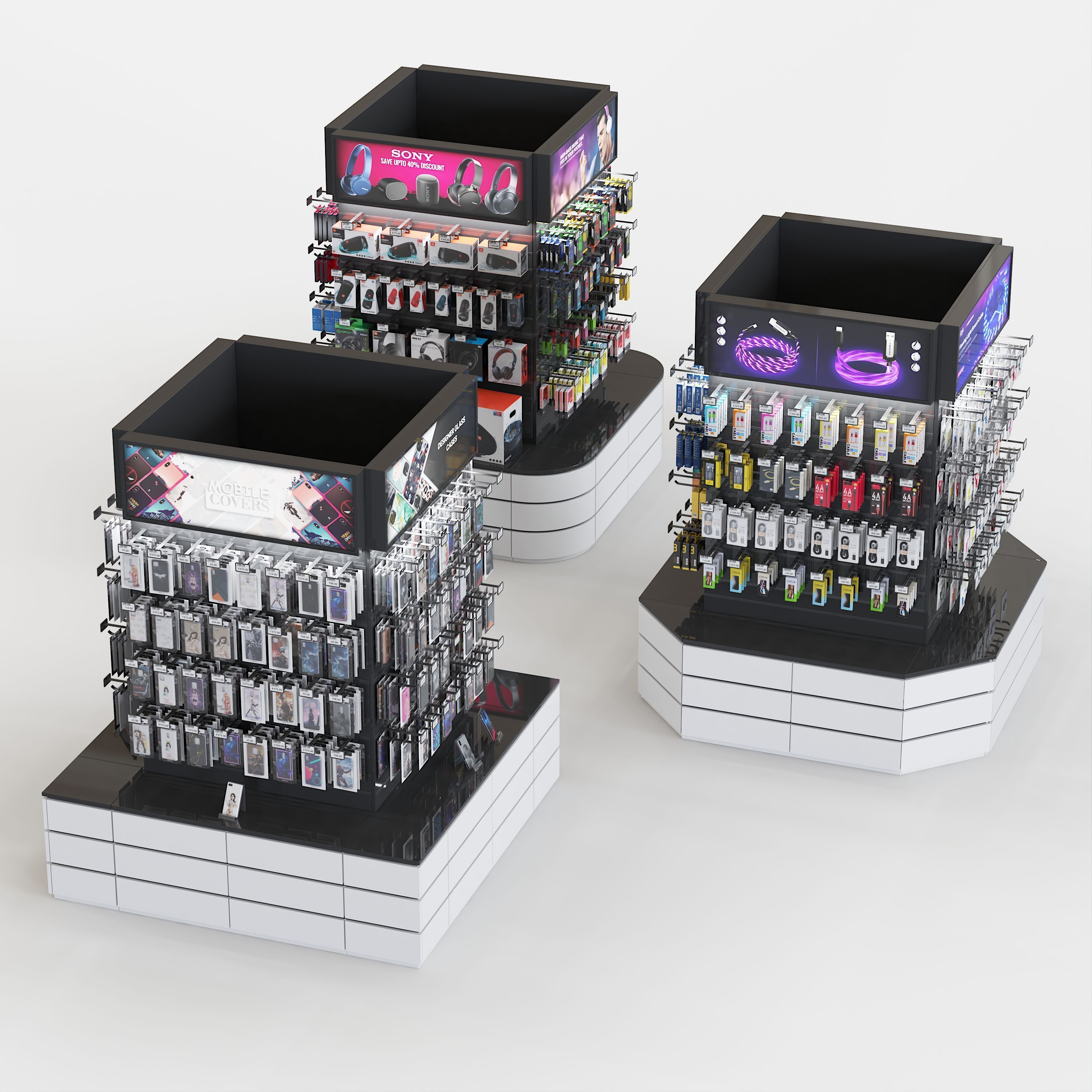 Electronic and Mobile Accessories Store 3D model_3