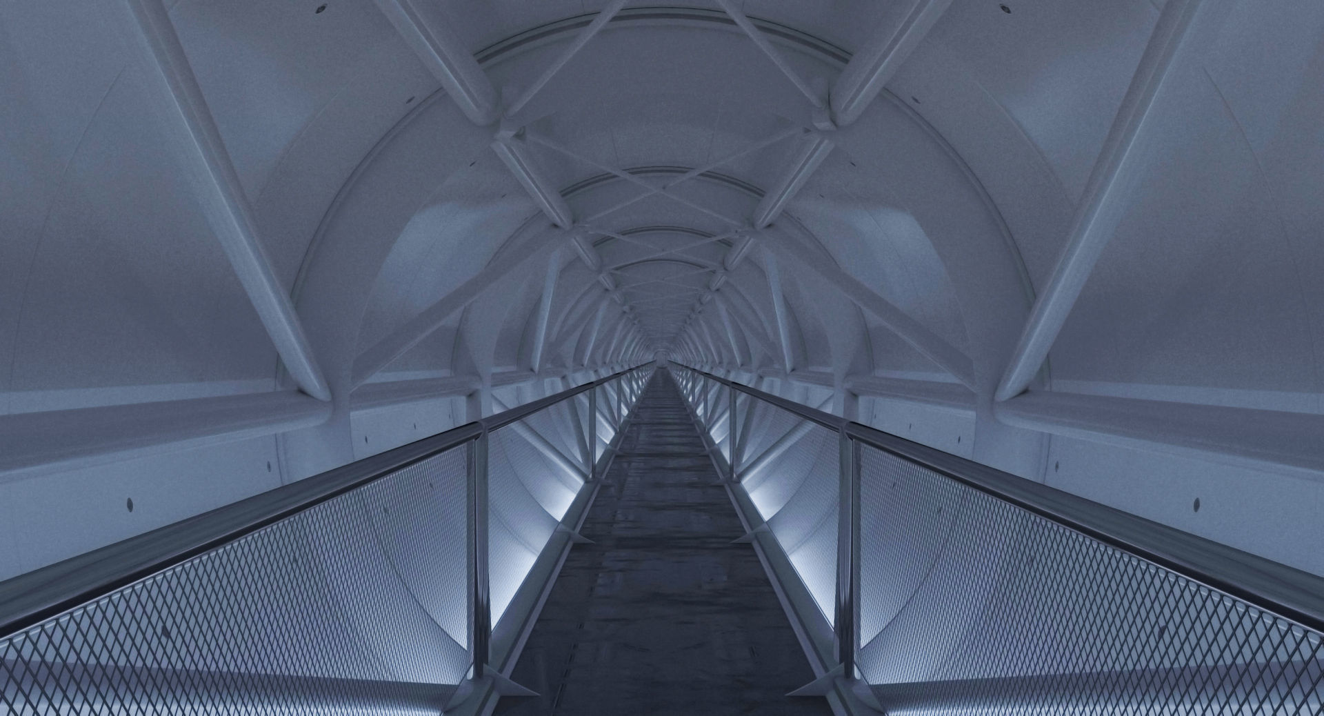 Sci-Fi Tunnel 2 3D model_4