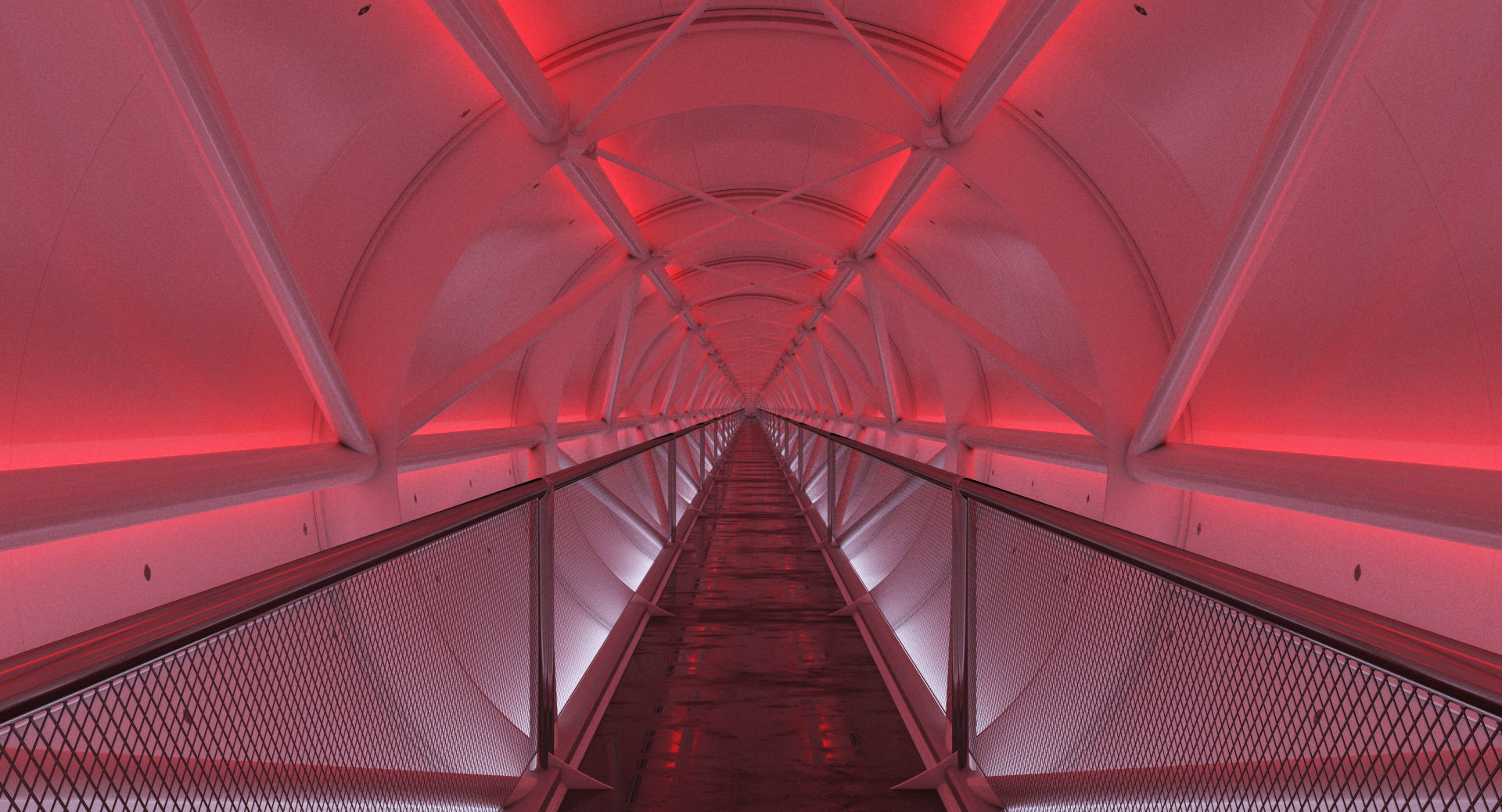 Sci-Fi Tunnel 2 3D model_5