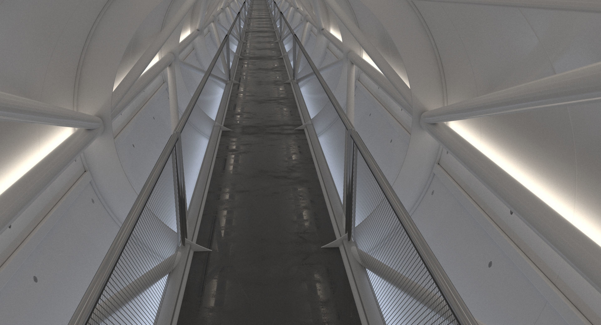 Sci-Fi Tunnel 2 3D model_12