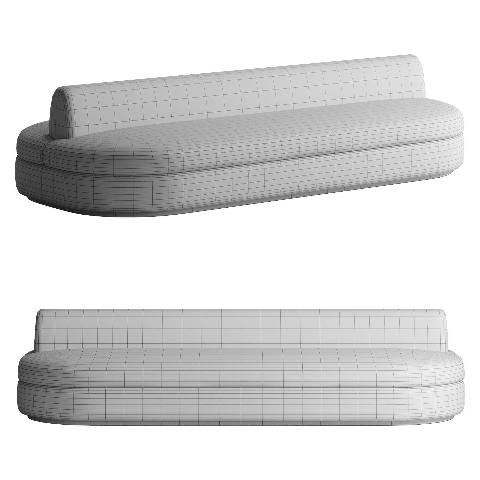 Balzac Sofa   3D model_1