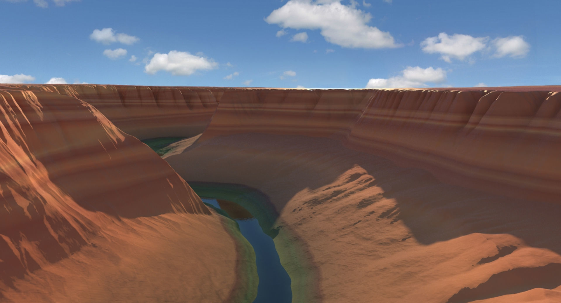 Canyon 5 grand on piece of wood 3D model_4