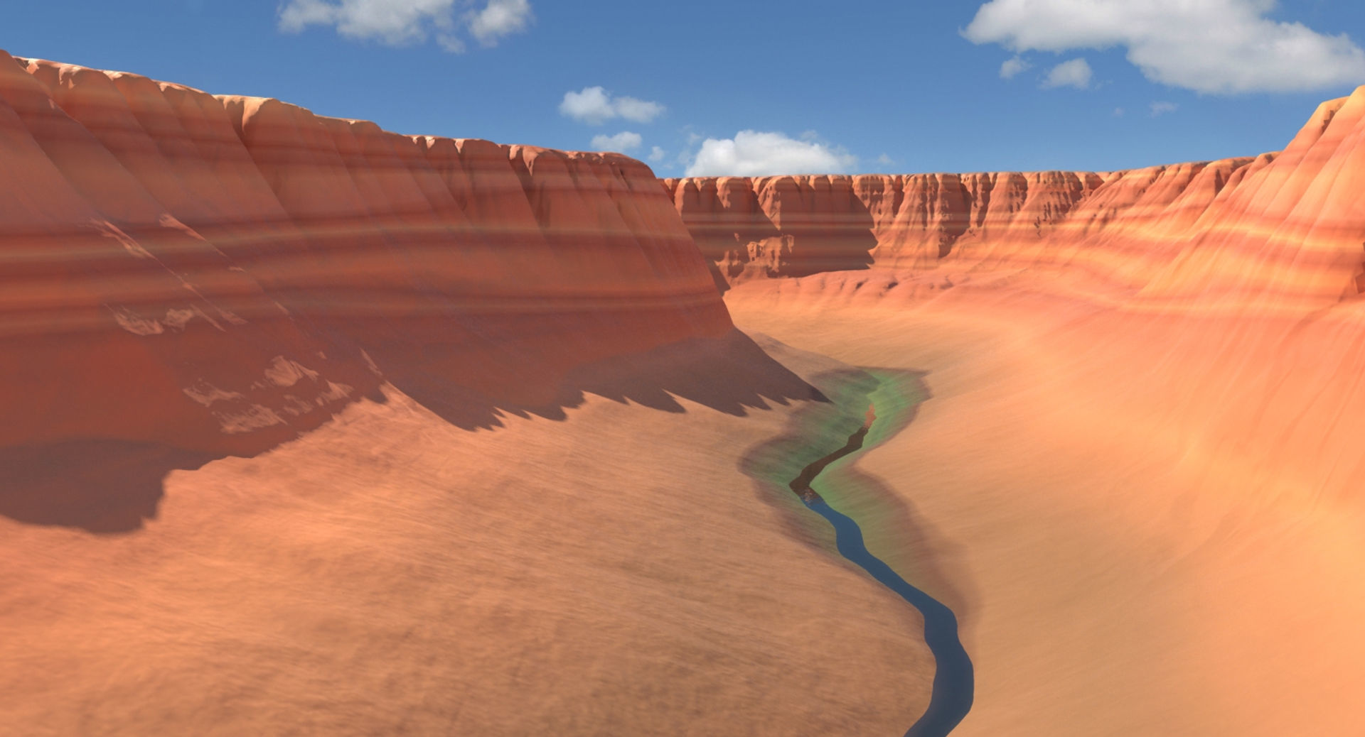 Canyon 5 grand on piece of wood 3D model_12