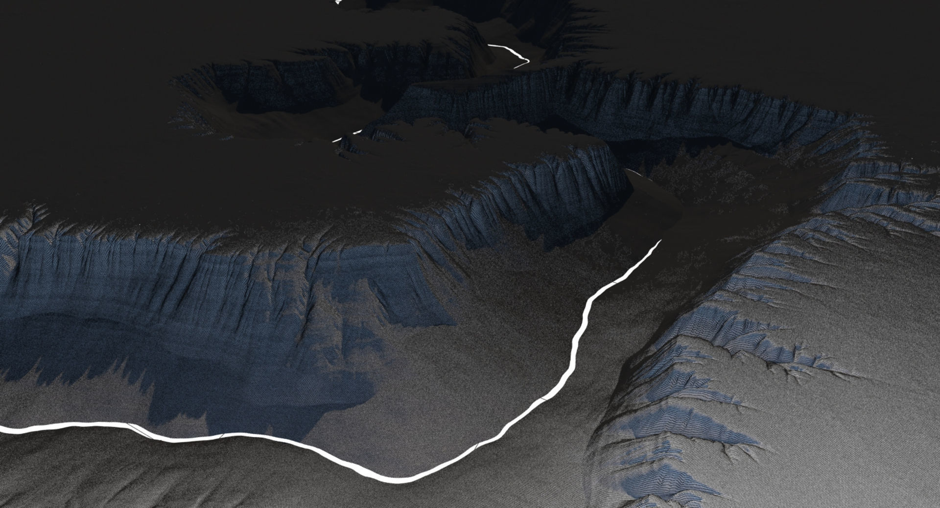 Canyon 5 grand on piece of wood 3D model_8