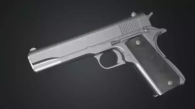 Pistol M1911 a1 3d Model 3D model
