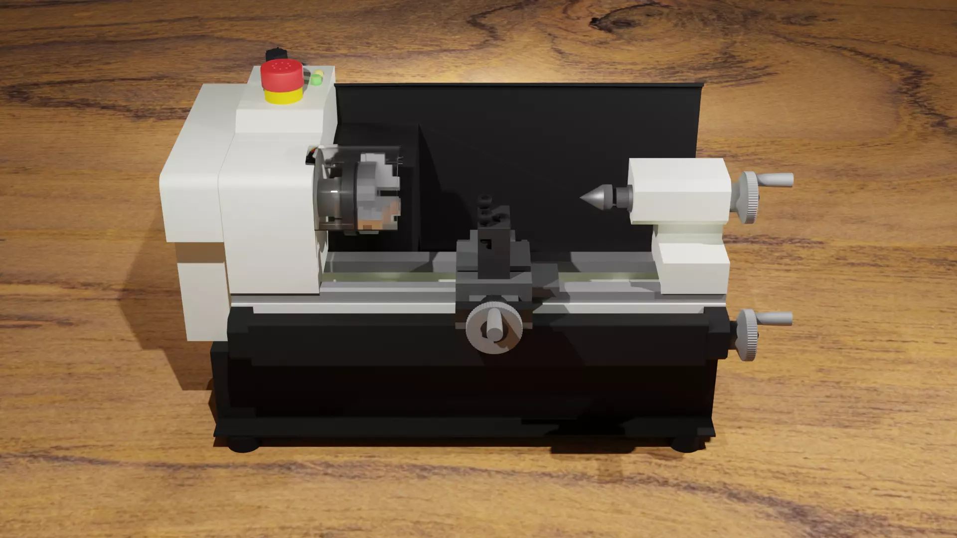 Mini Lathe 3D model