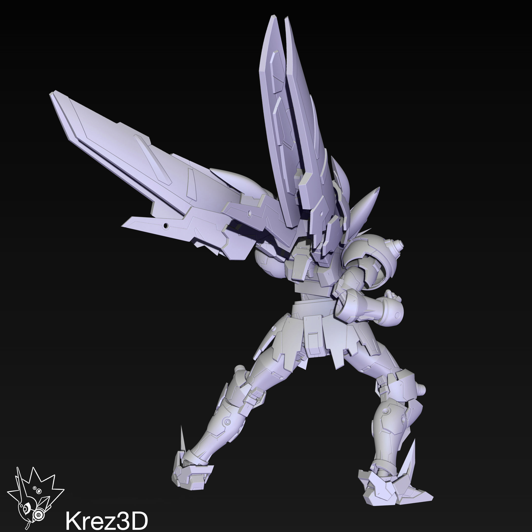 Master Gundam 3D print model_4