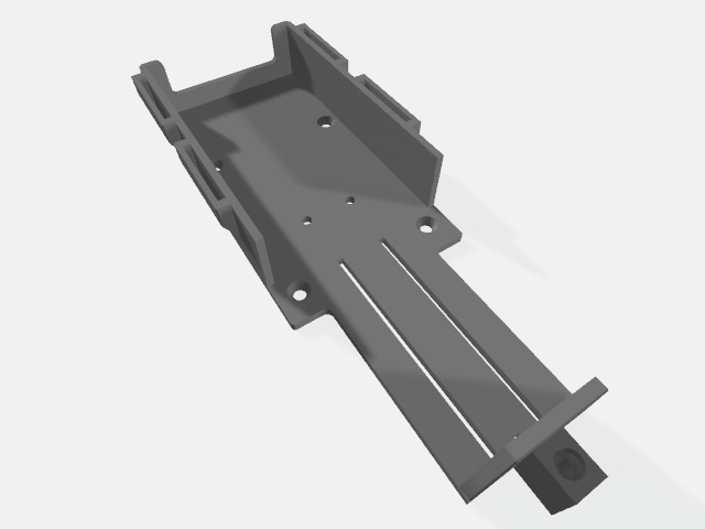 Replacement part IF552 - Battery Tray for Kyosho MP10e MT10e 3D print model_1