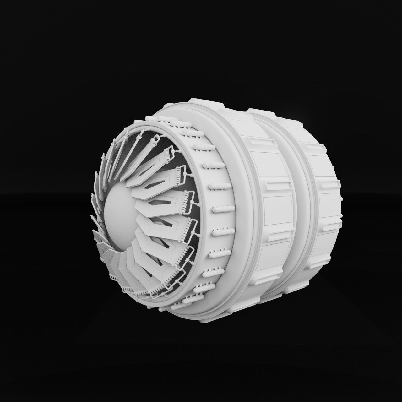 Abstract component 3D model 2 3D model_2