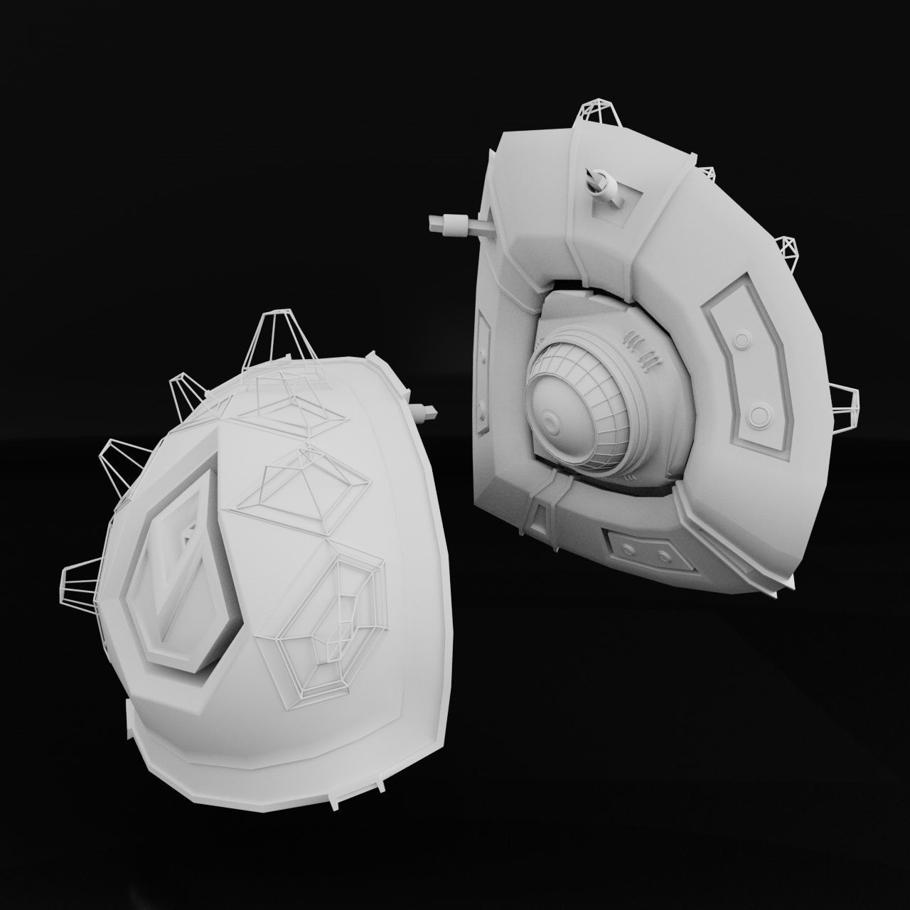 Abstract component 3D model 2 3D model_3