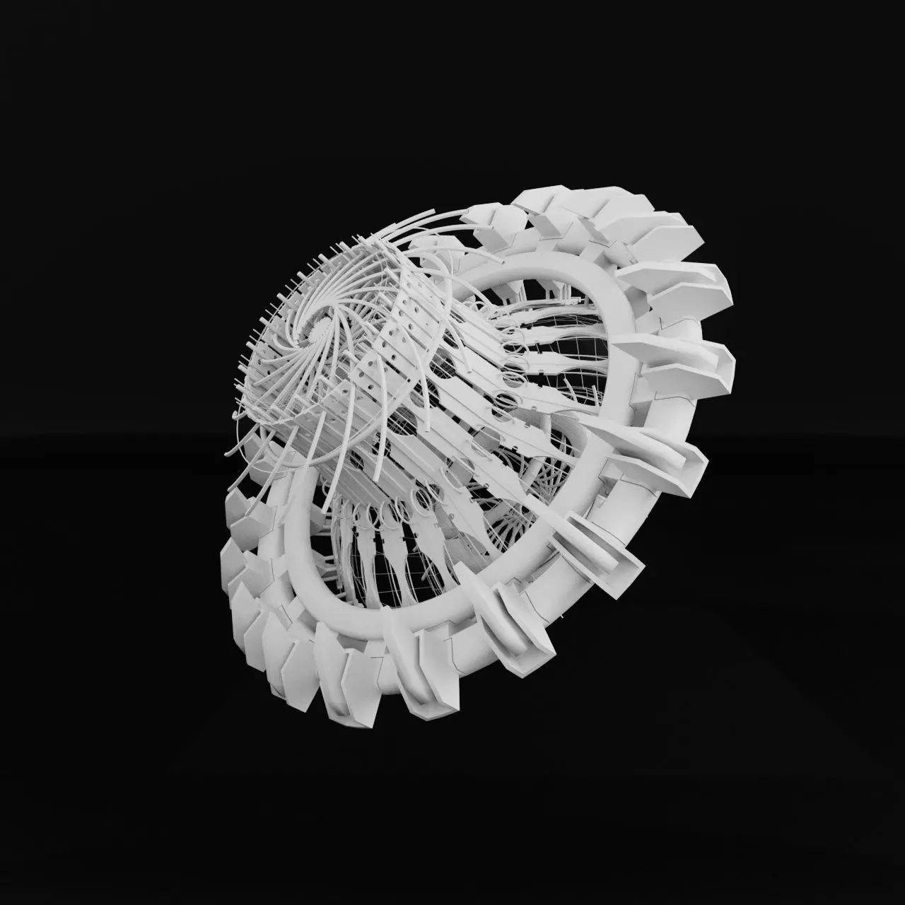 Abstract component 3D model 2 3D model_0