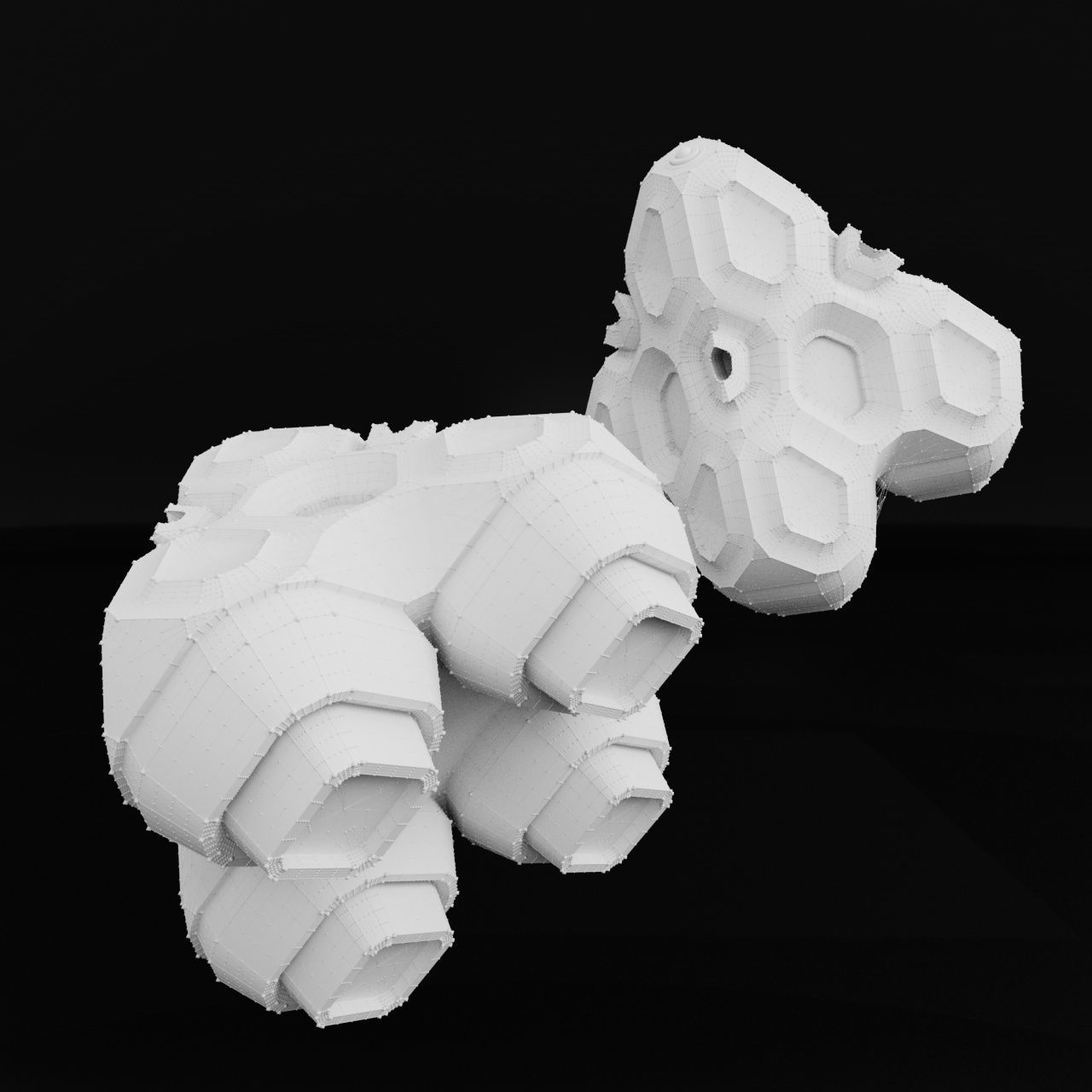 Abstract component 3D model 2 3D model_4