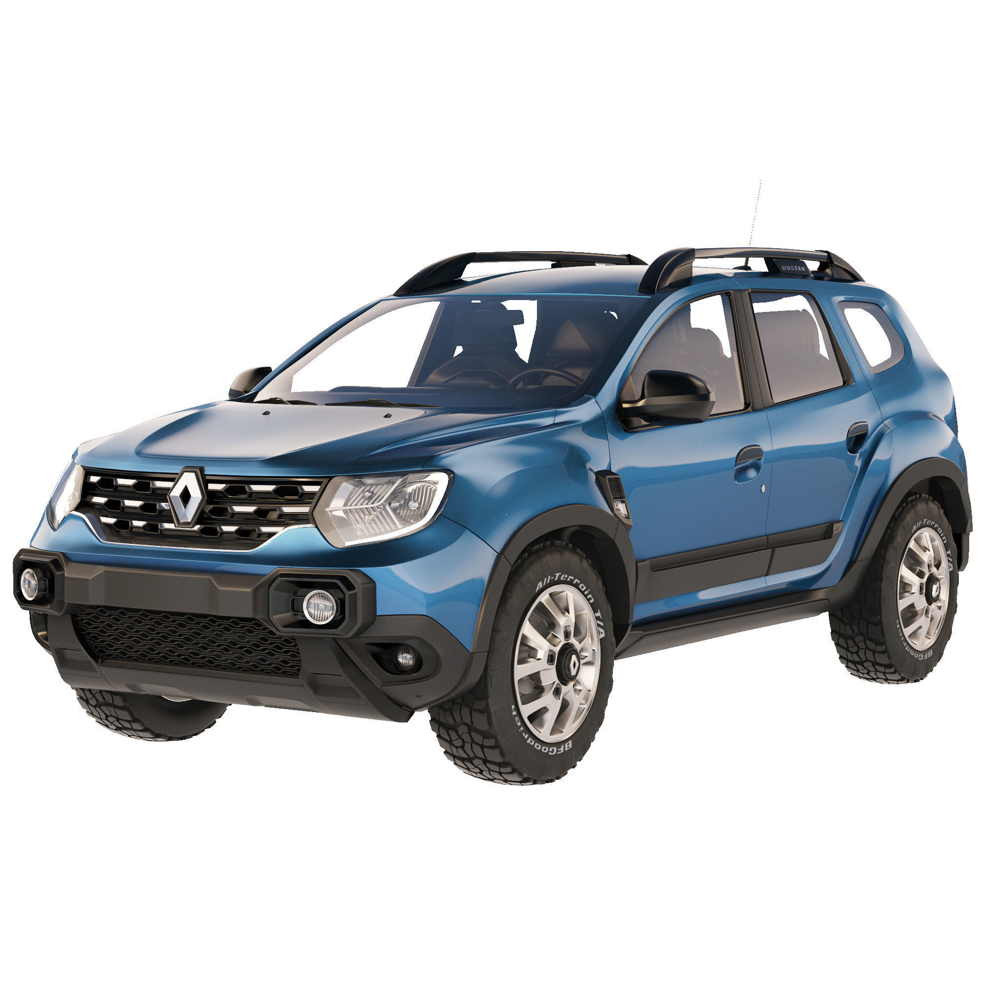 Renault Duster 2021 3D model_4