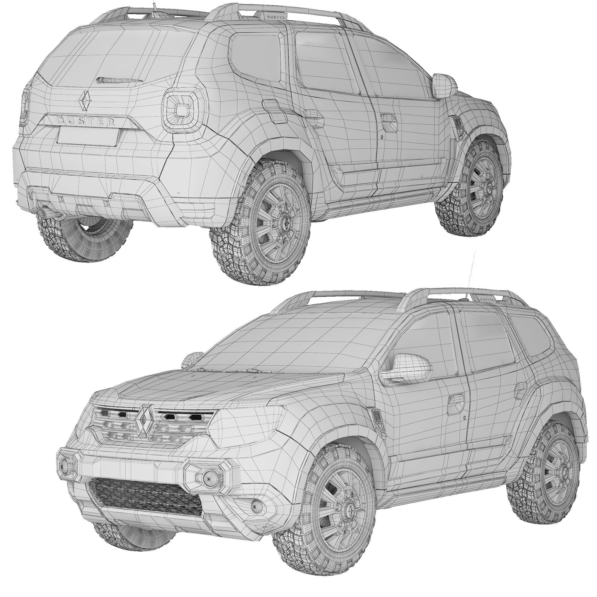 Renault Duster 2021 3D model_14