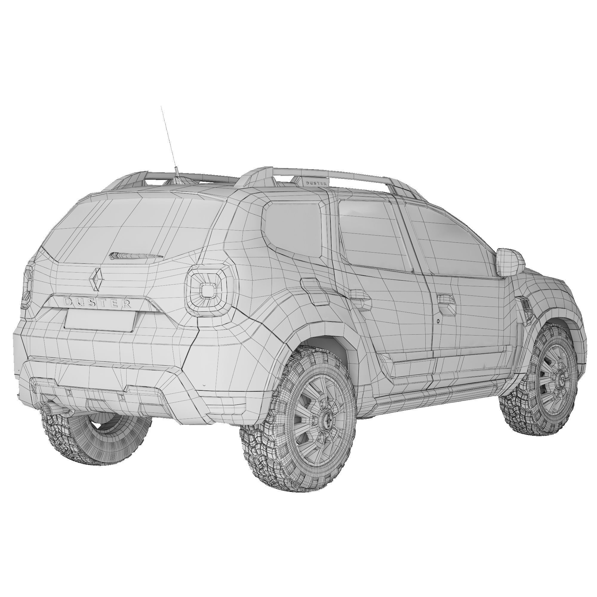Renault Duster 2021 3D model_13