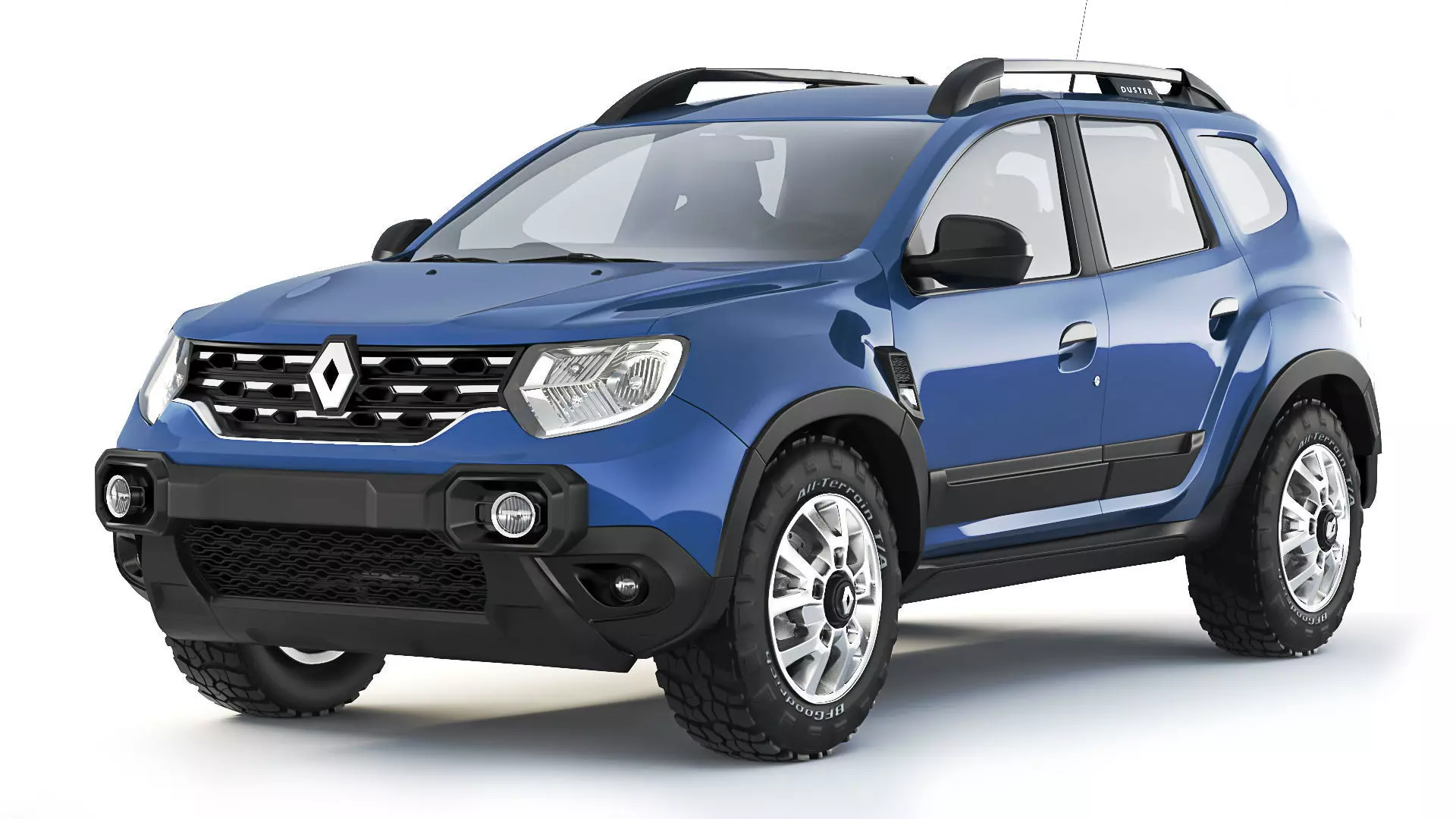 Renault Duster 2021 3D model_0