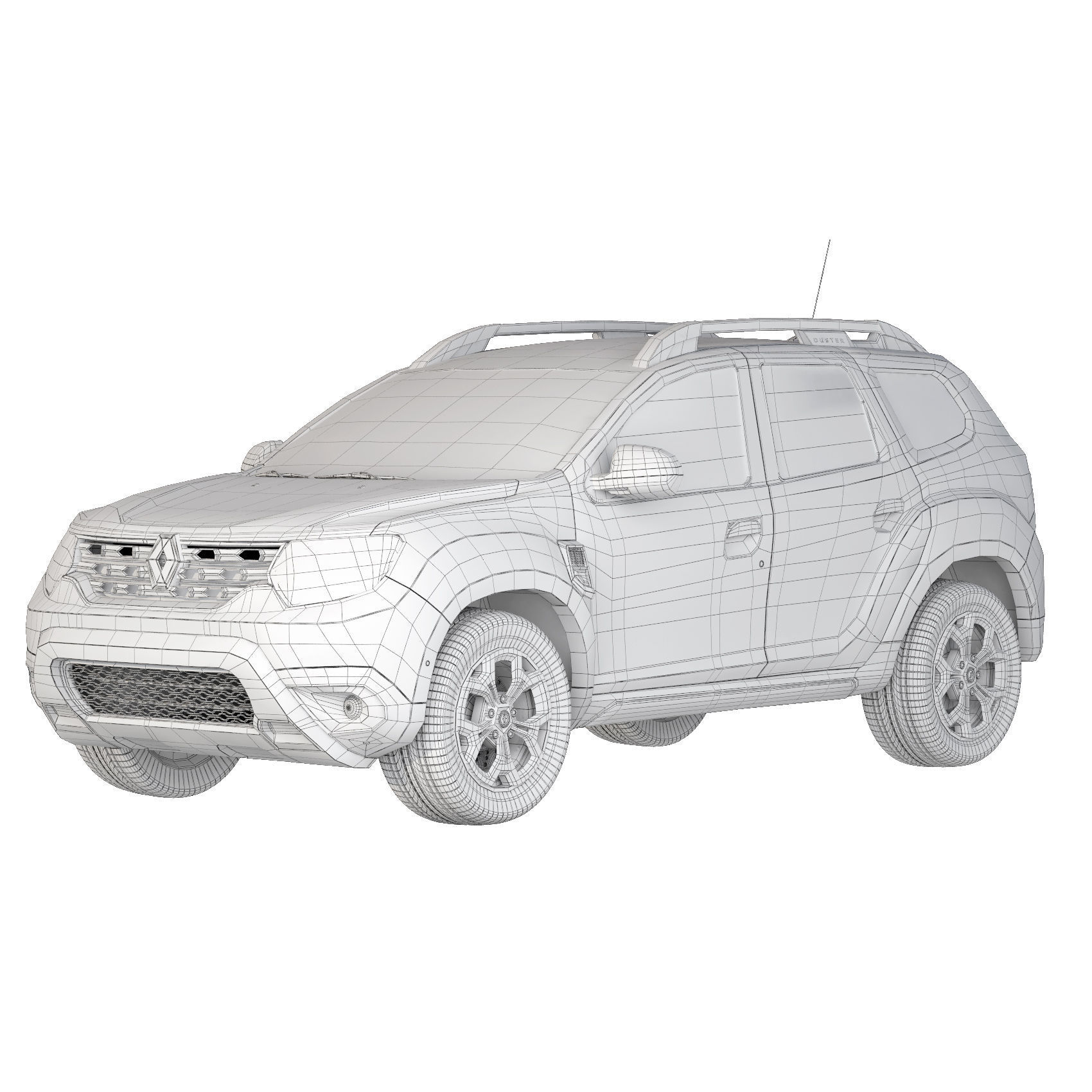 Renault Duster 2021 3D model_12