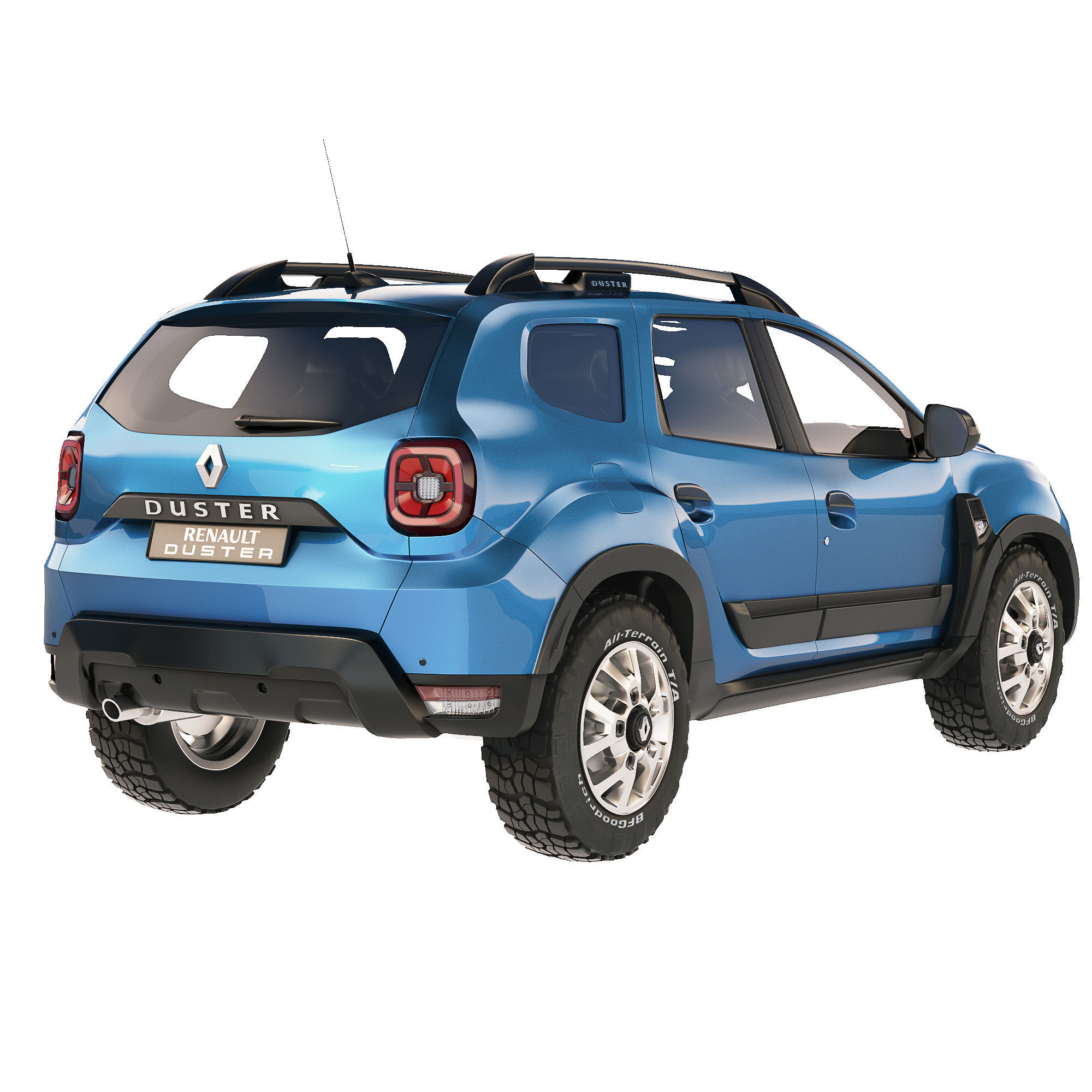 Renault Duster 2021 3D model_8
