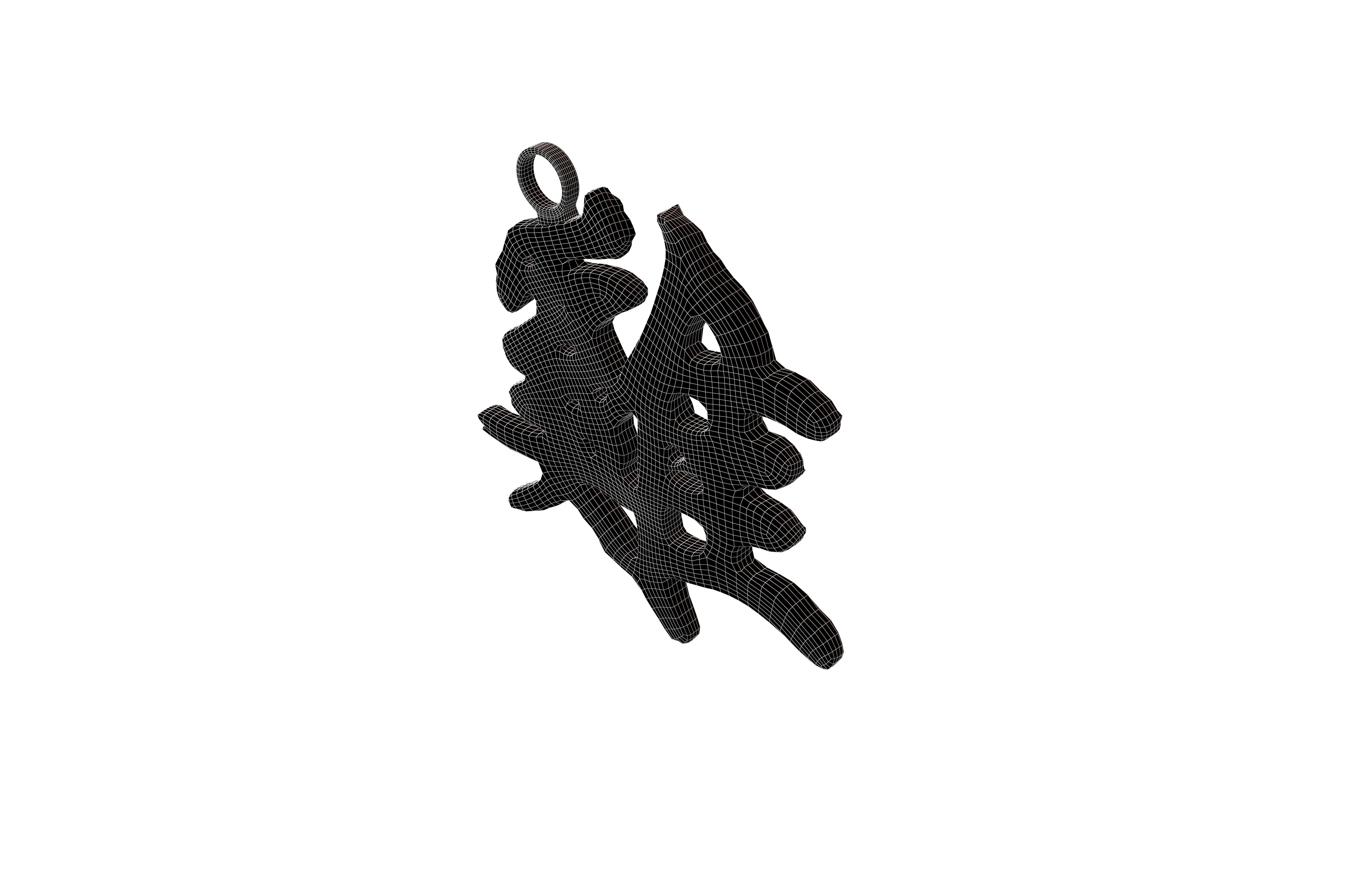 Chinese Zodiac Decoration Pack 002 Low-poly 3D model_11