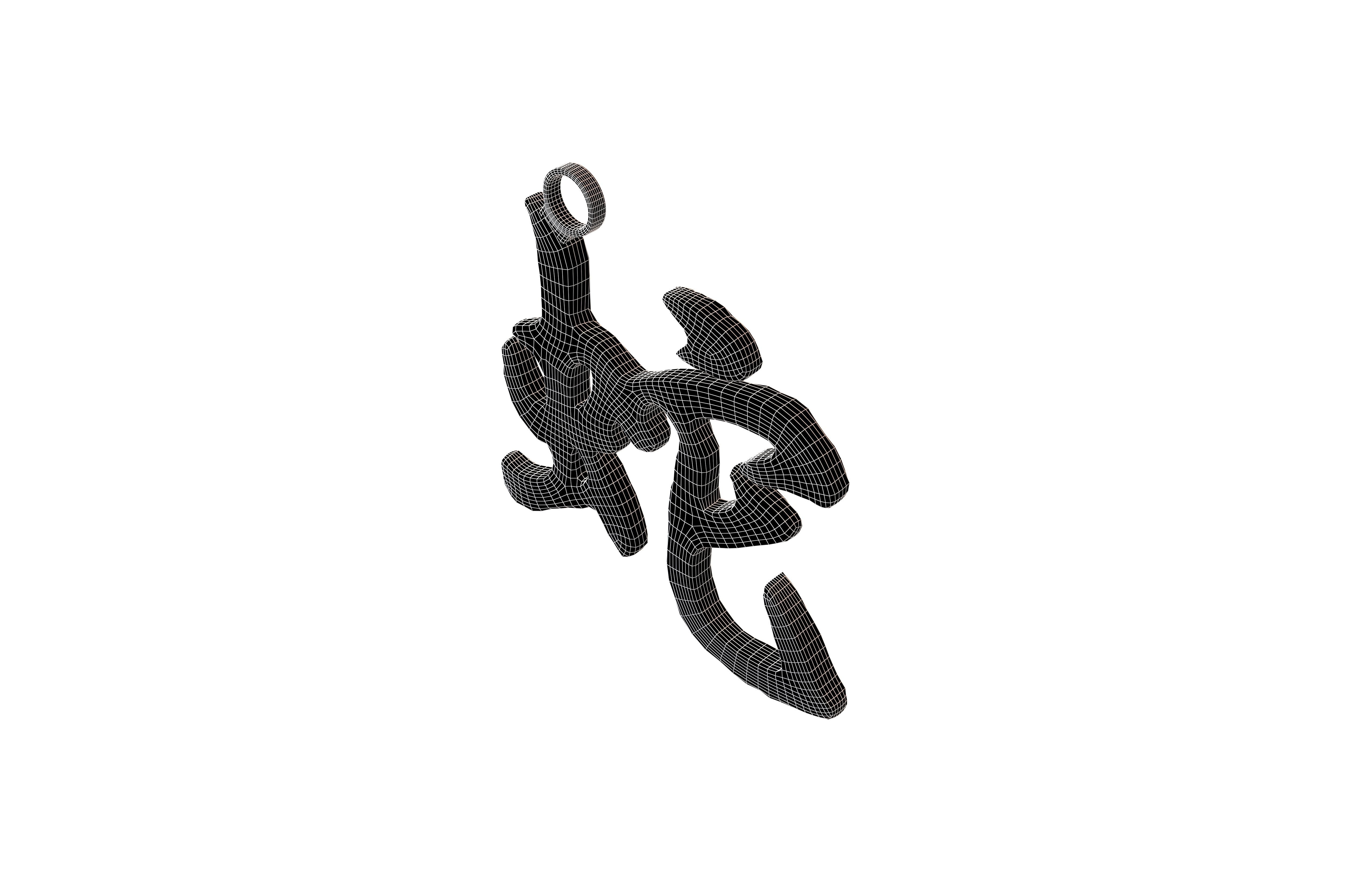 Chinese Zodiac Decoration Pack 002 Low-poly 3D model_83