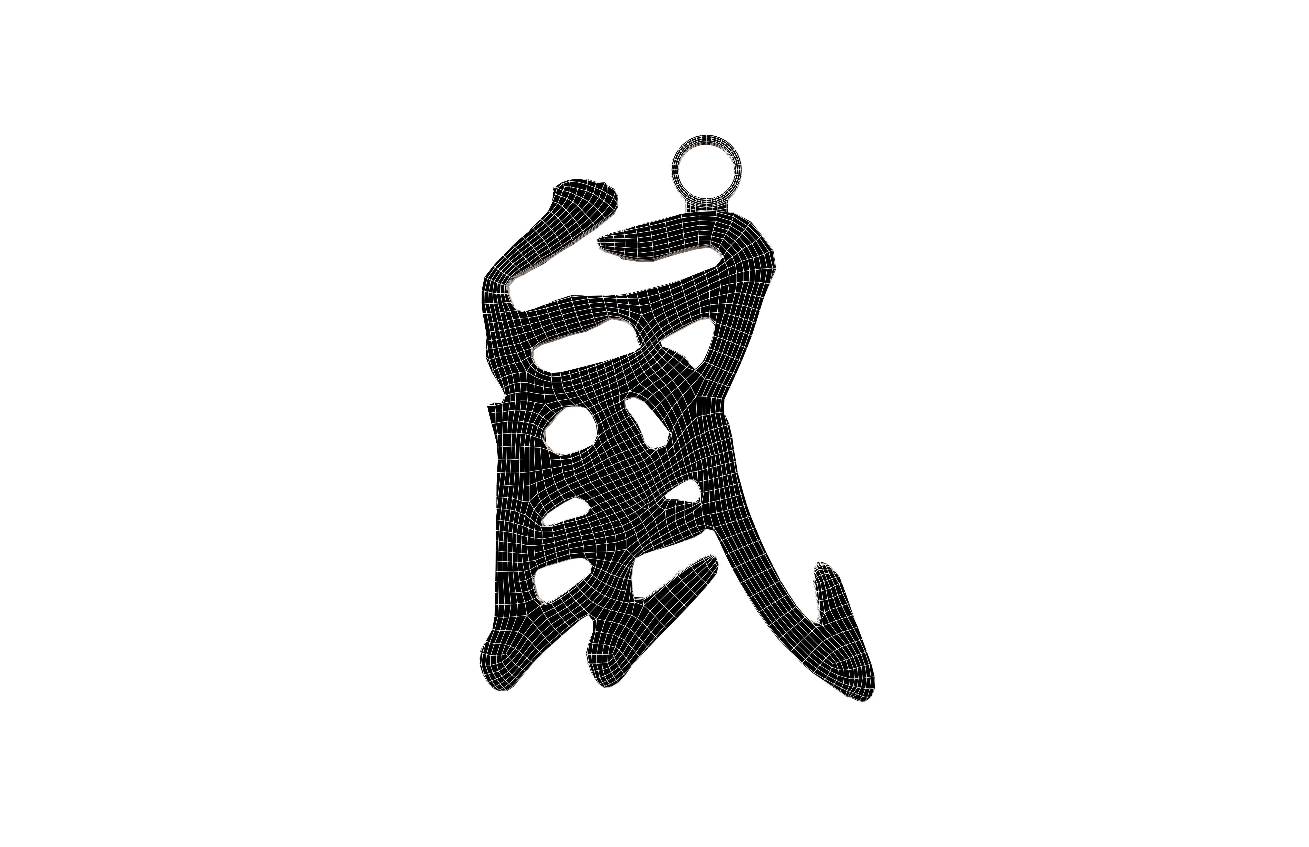 Chinese Zodiac Decoration Pack 002 Low-poly 3D model_51