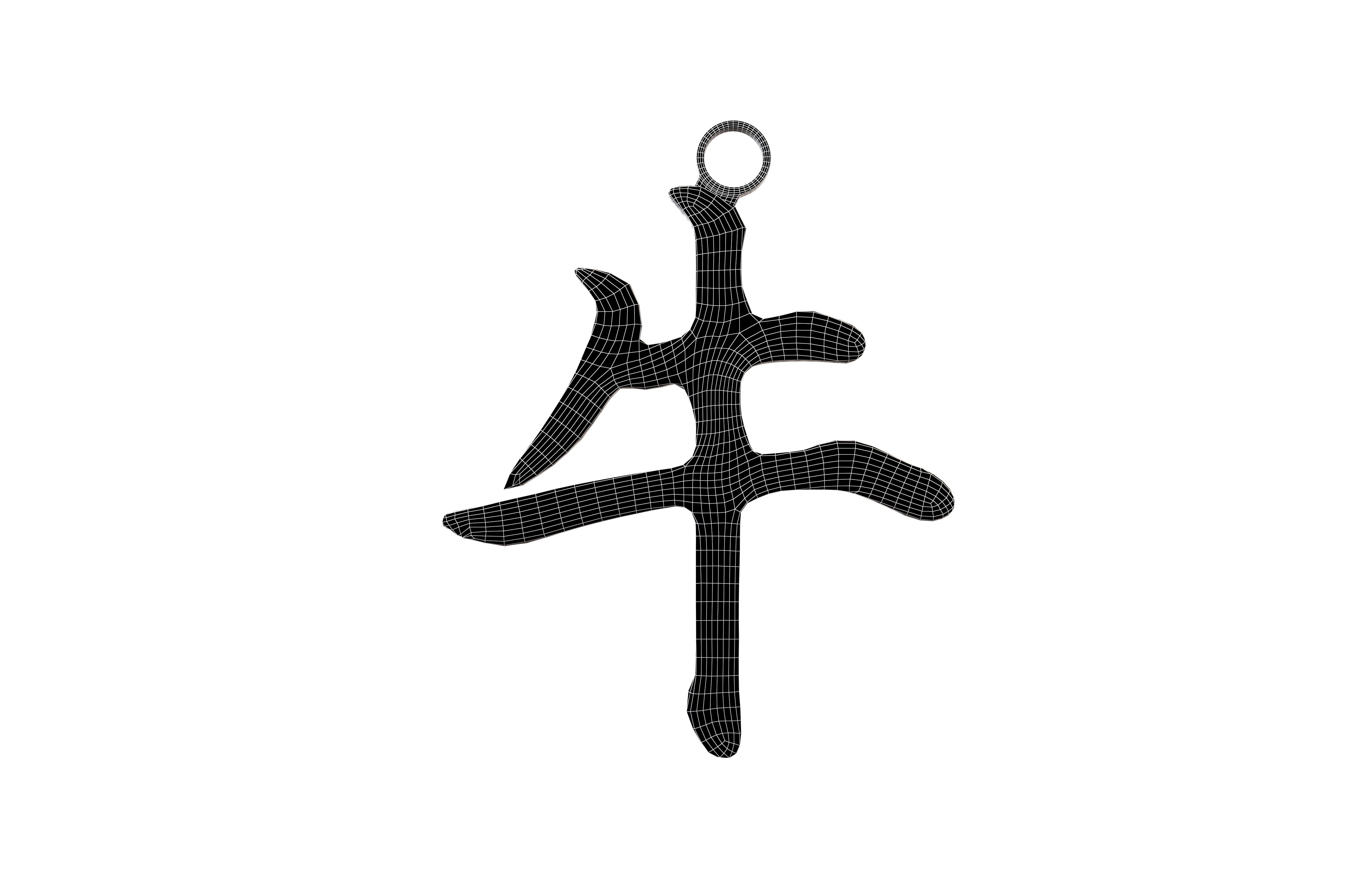 Chinese Zodiac Decoration Pack 002 Low-poly 3D model_14