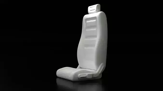 Seat fit ideal for 3D printing or other projects 3D print model