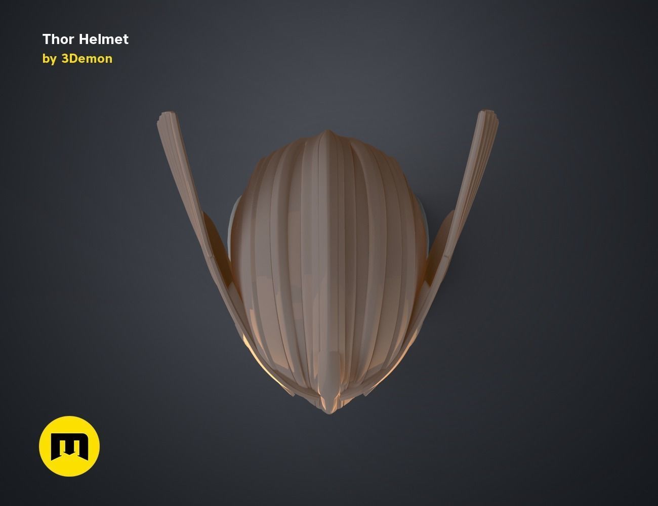 Thor Helmet Love and Thunder 3D print model_17