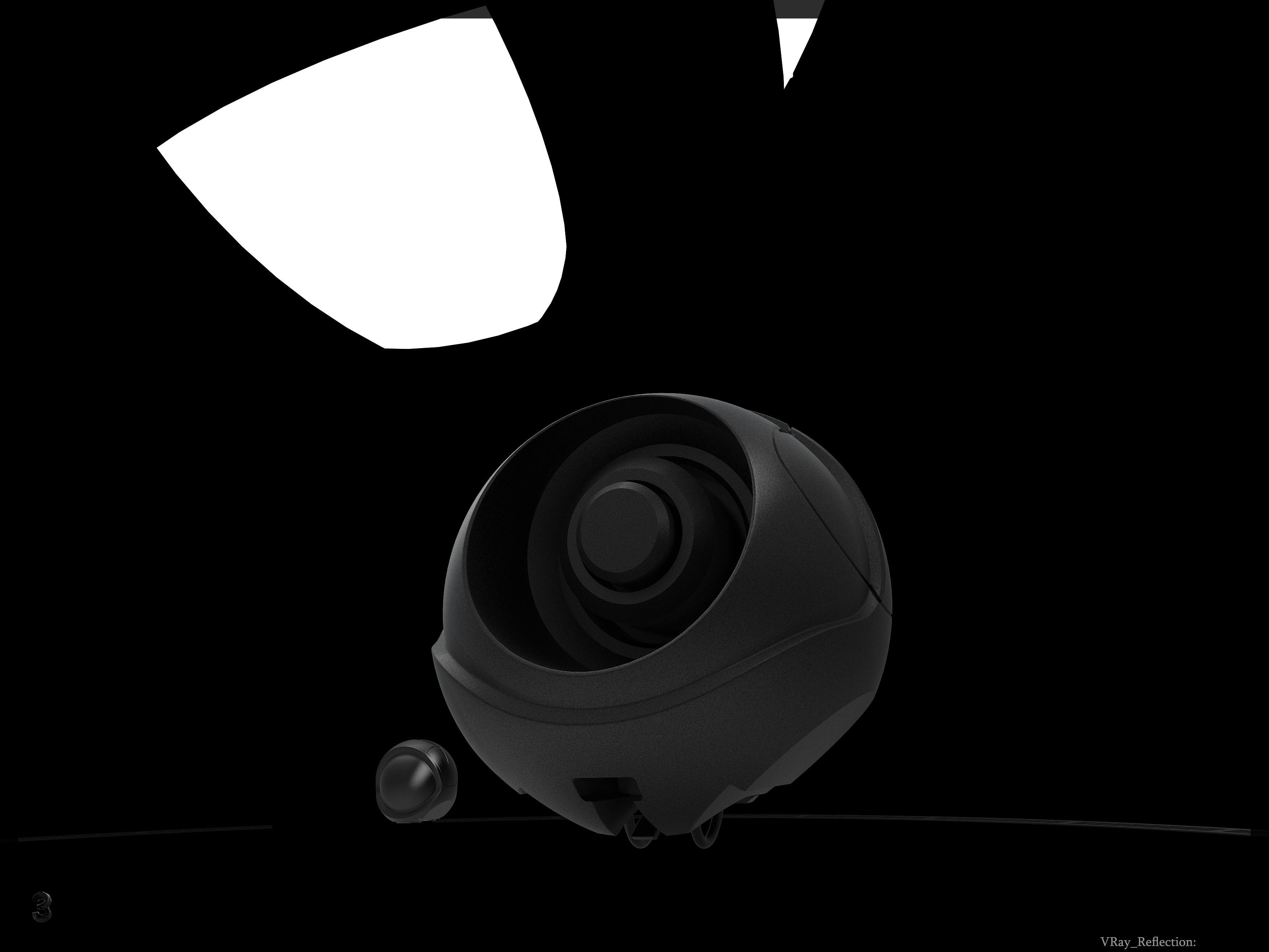 Synthetic matt plastic soft Black- Texture_4