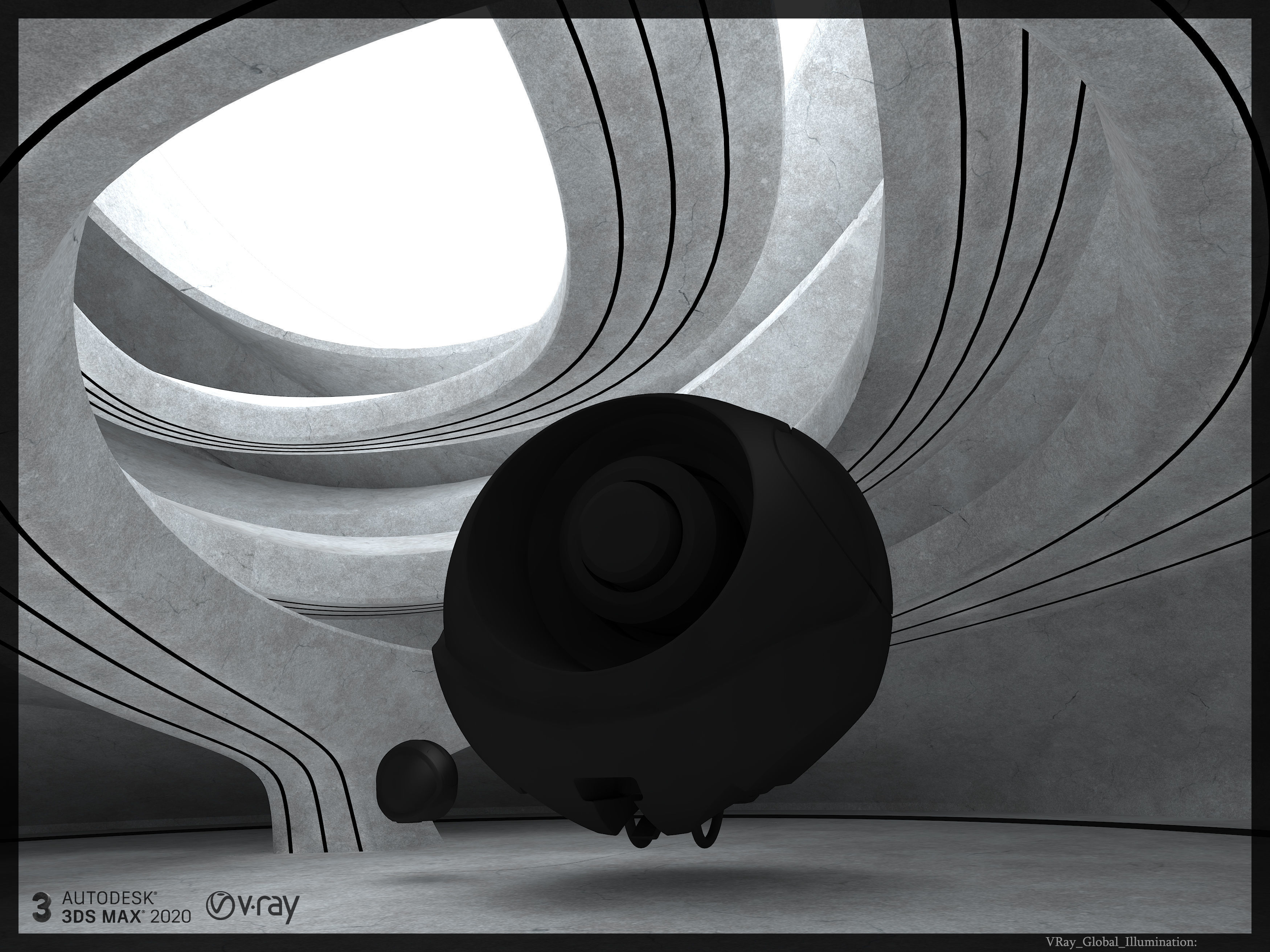 Synthetic matt plastic soft Black- Texture_2