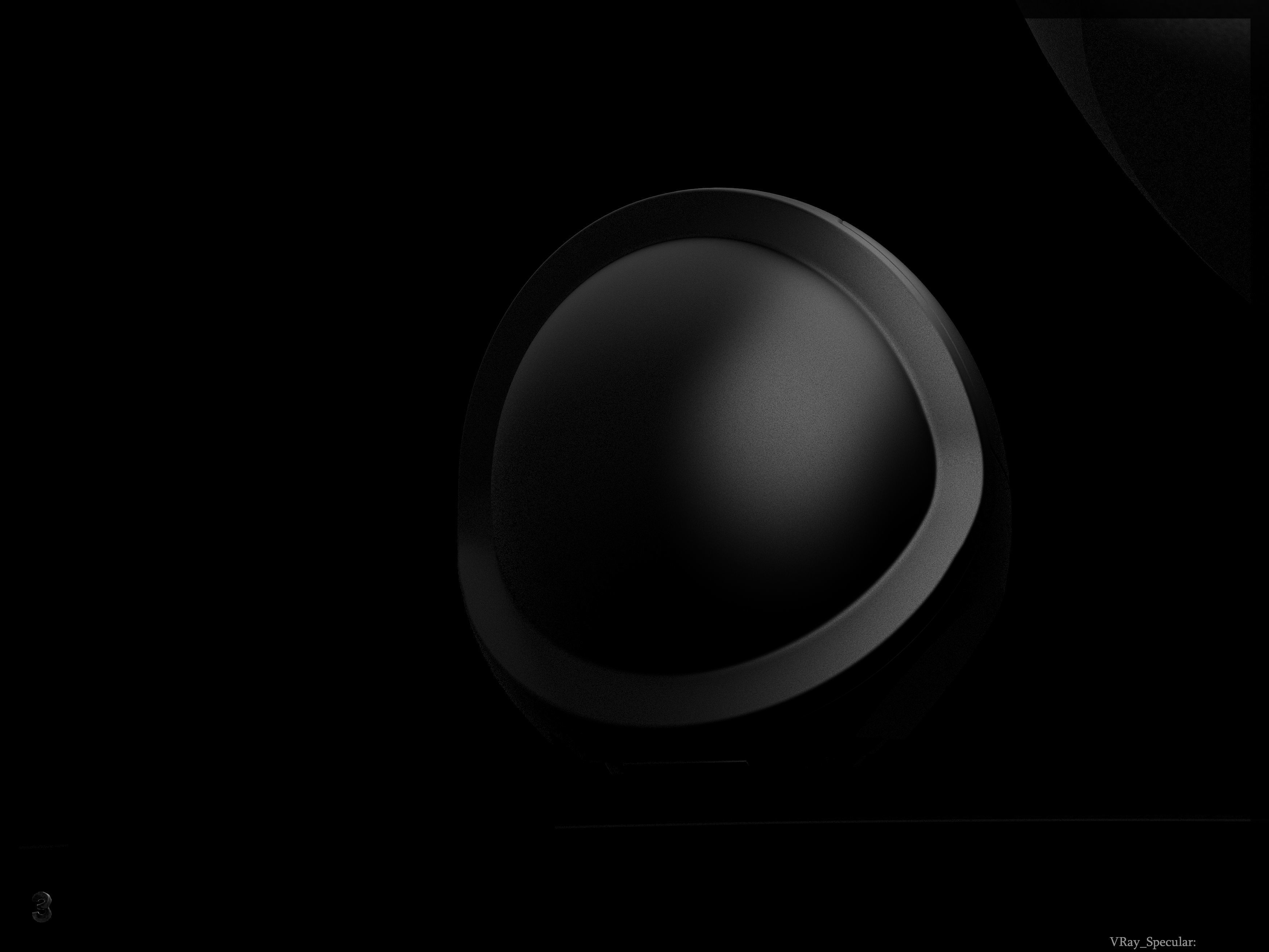 Synthetic matt plastic soft Black- Texture_14