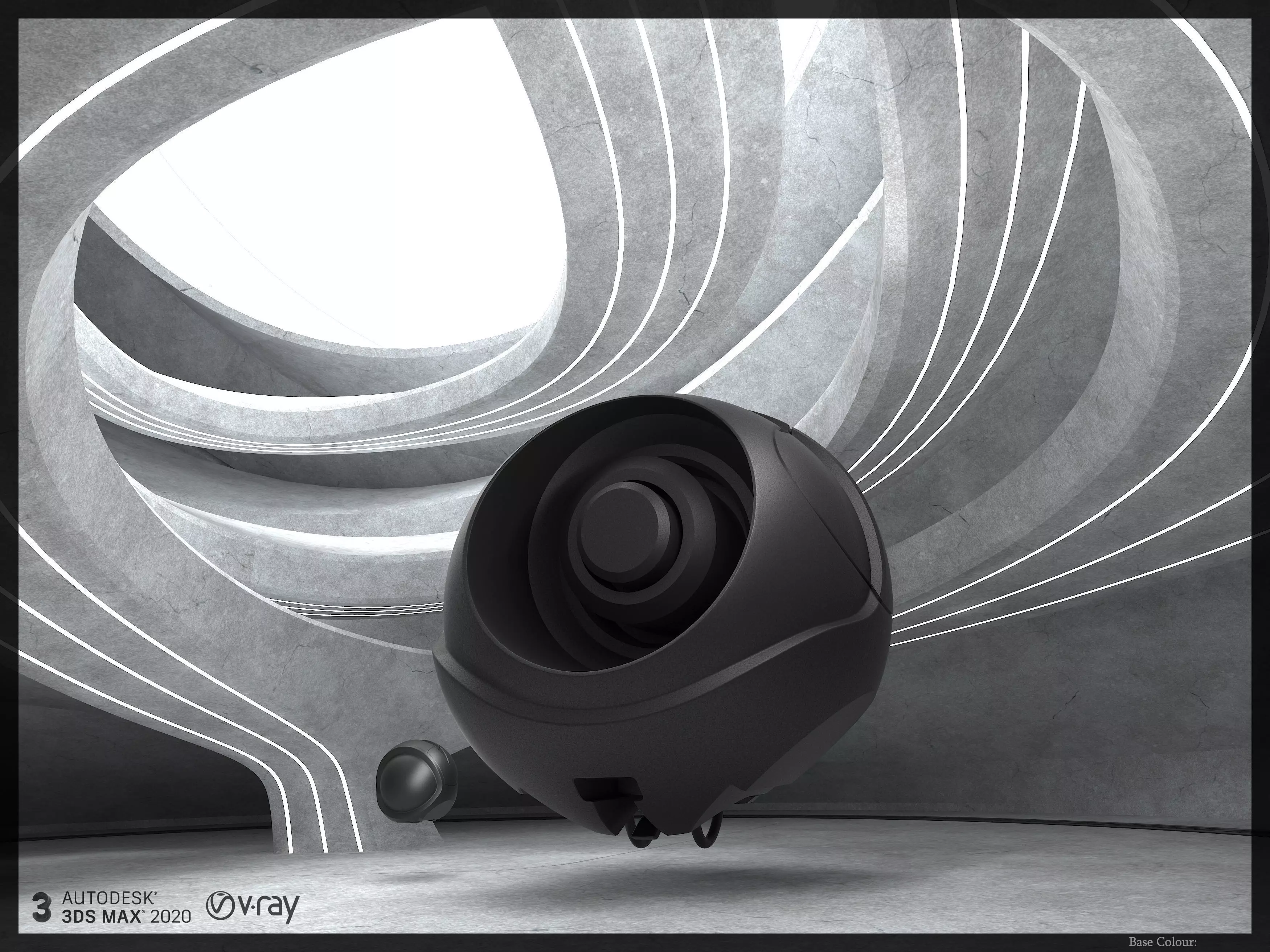 Synthetic matt plastic soft Black- Texture_0