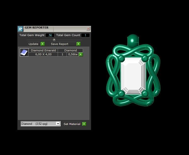 Pendant P180 3D Print Model 3D print model_1