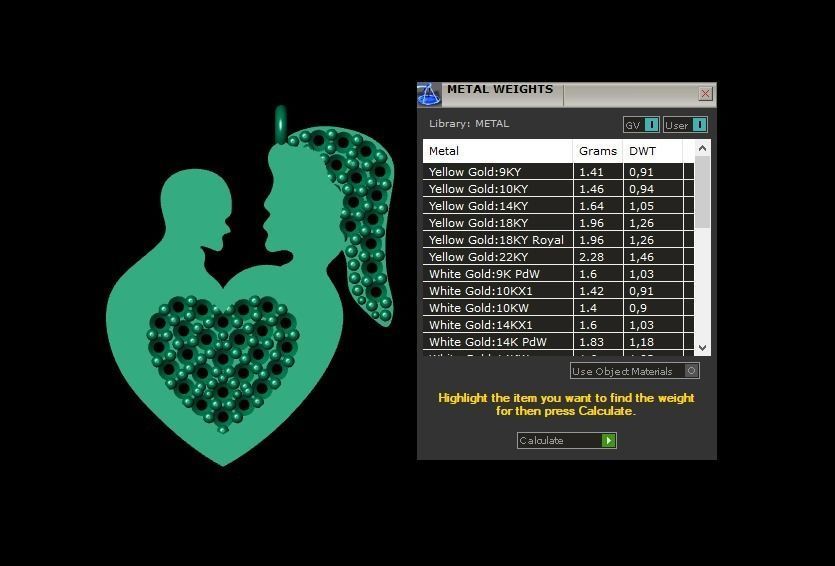 Pendant P189 3D Print Model 3D print model_3