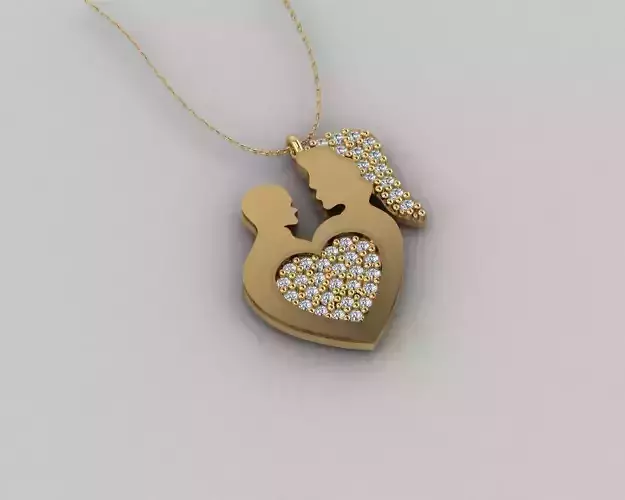 Pendant P189 3D Print Model 3D print model